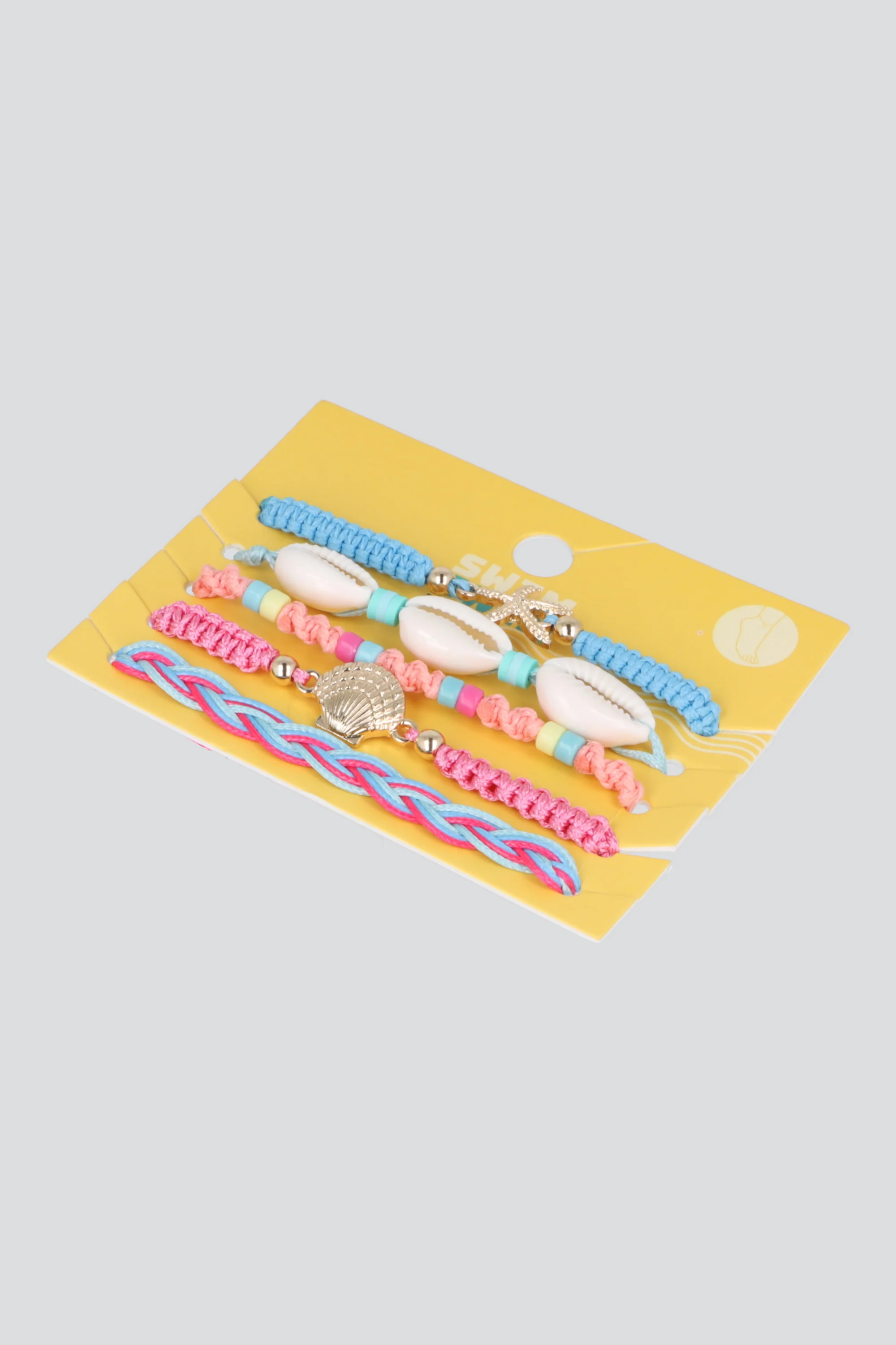 5 P ANKLETS CONCHAS TRENZADA - Image 2
