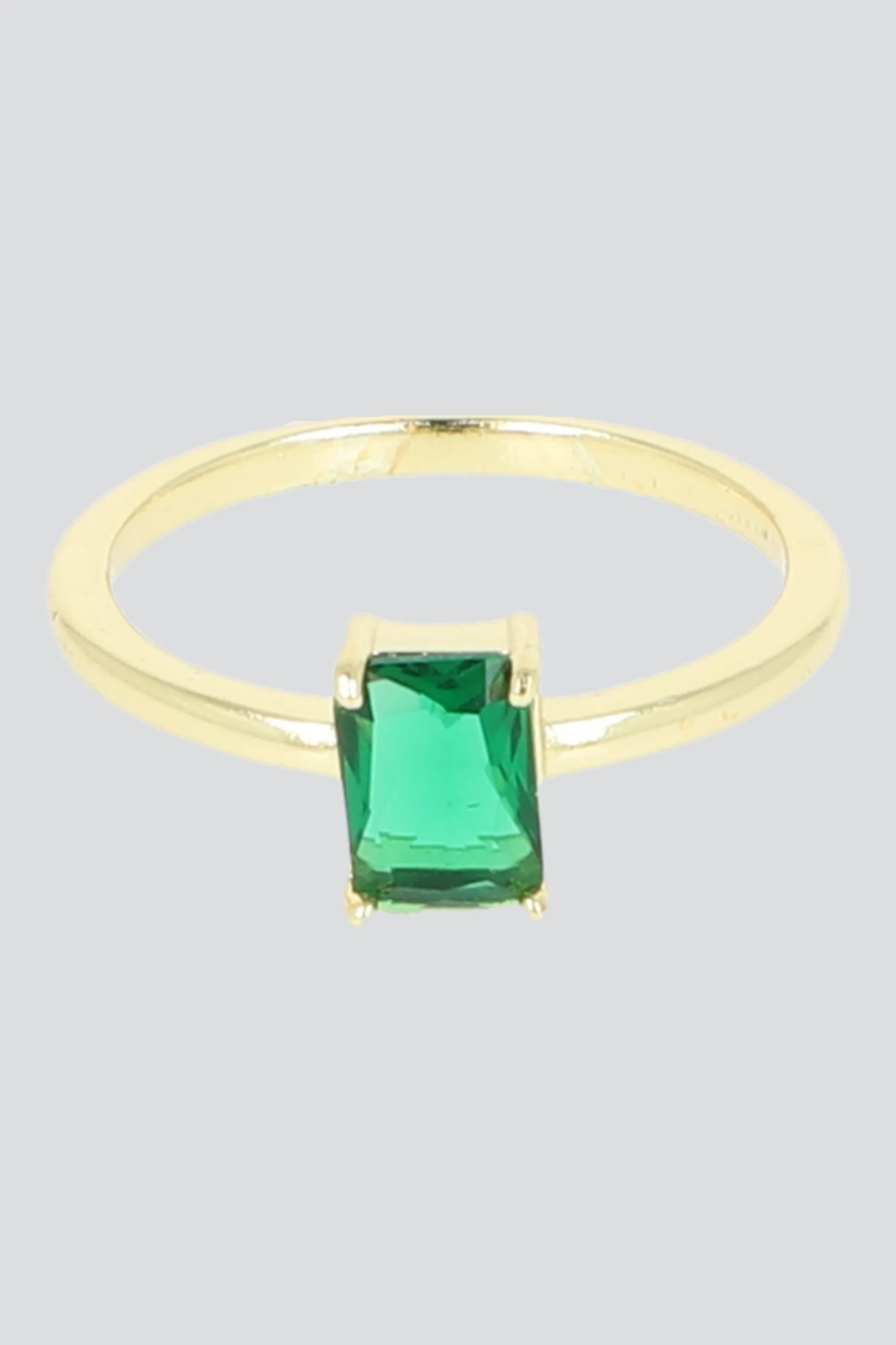 ANILLO CUADRO CRISTAL PQ