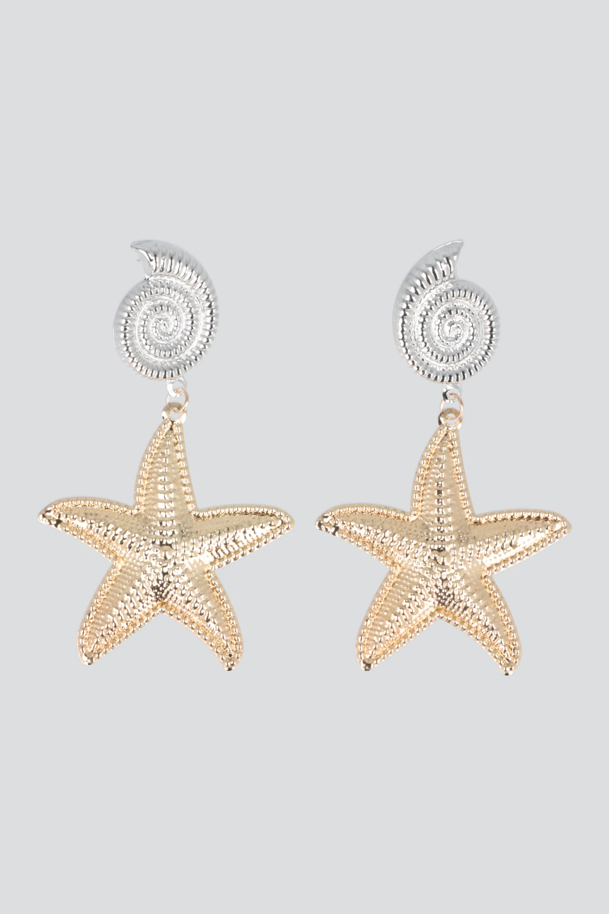 Aretes caracola estrella - Image 3