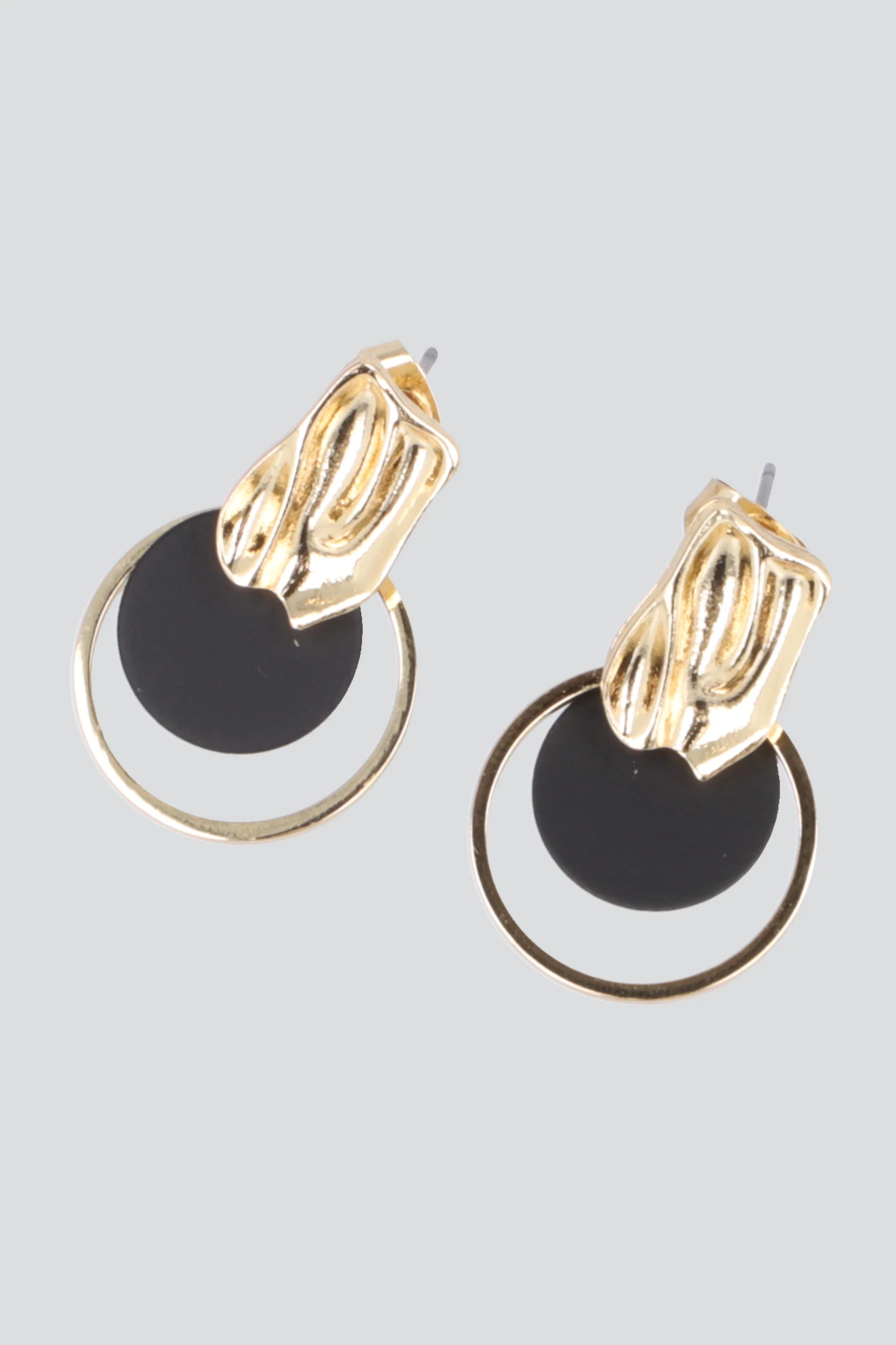 ARETES DOBLE CIRCULO COLOR PQ - Image 2