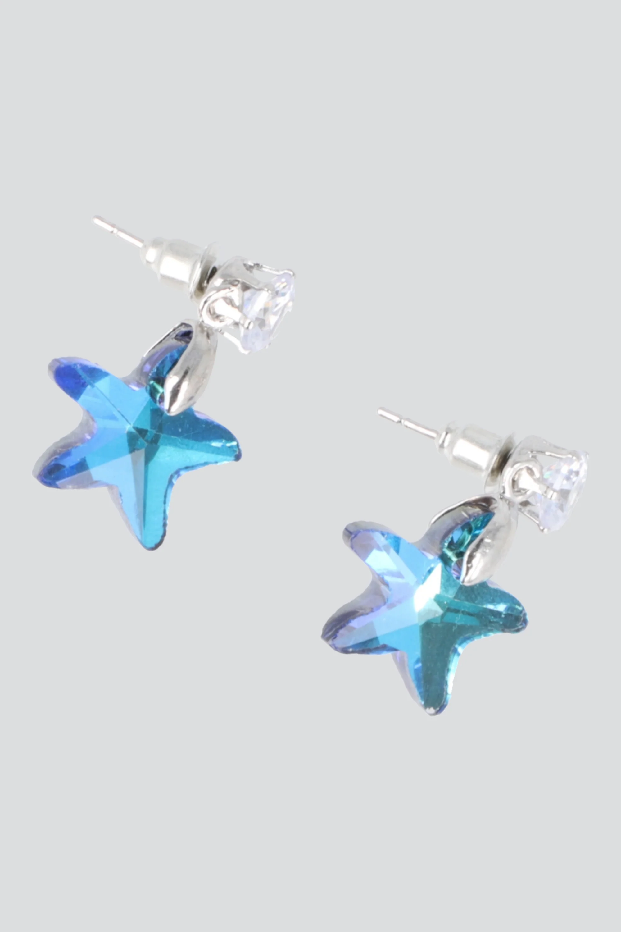 ARETES ESTRELLA DE MAR CRISTAL - Image 2