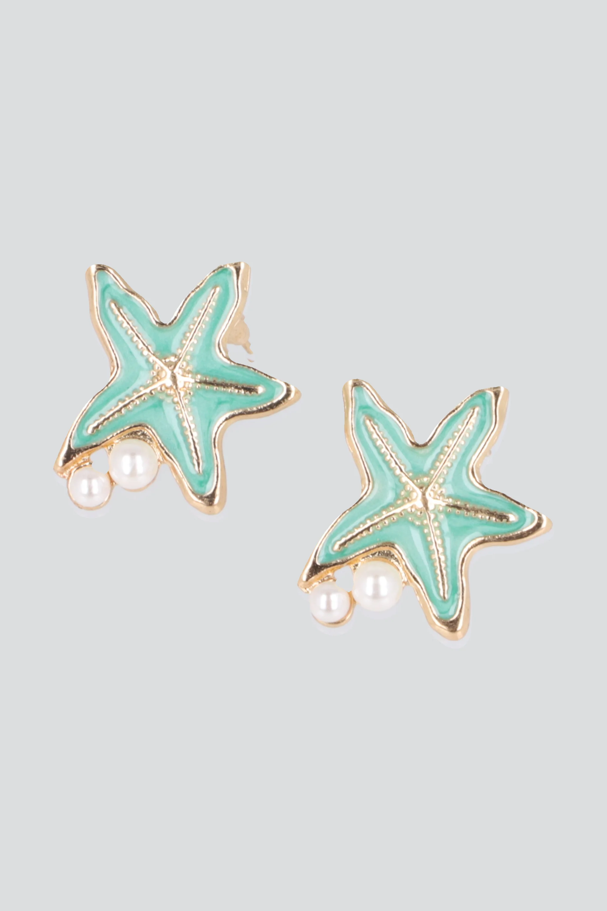 ARETES ESTRELLA DE MAR PERLA - Image 2