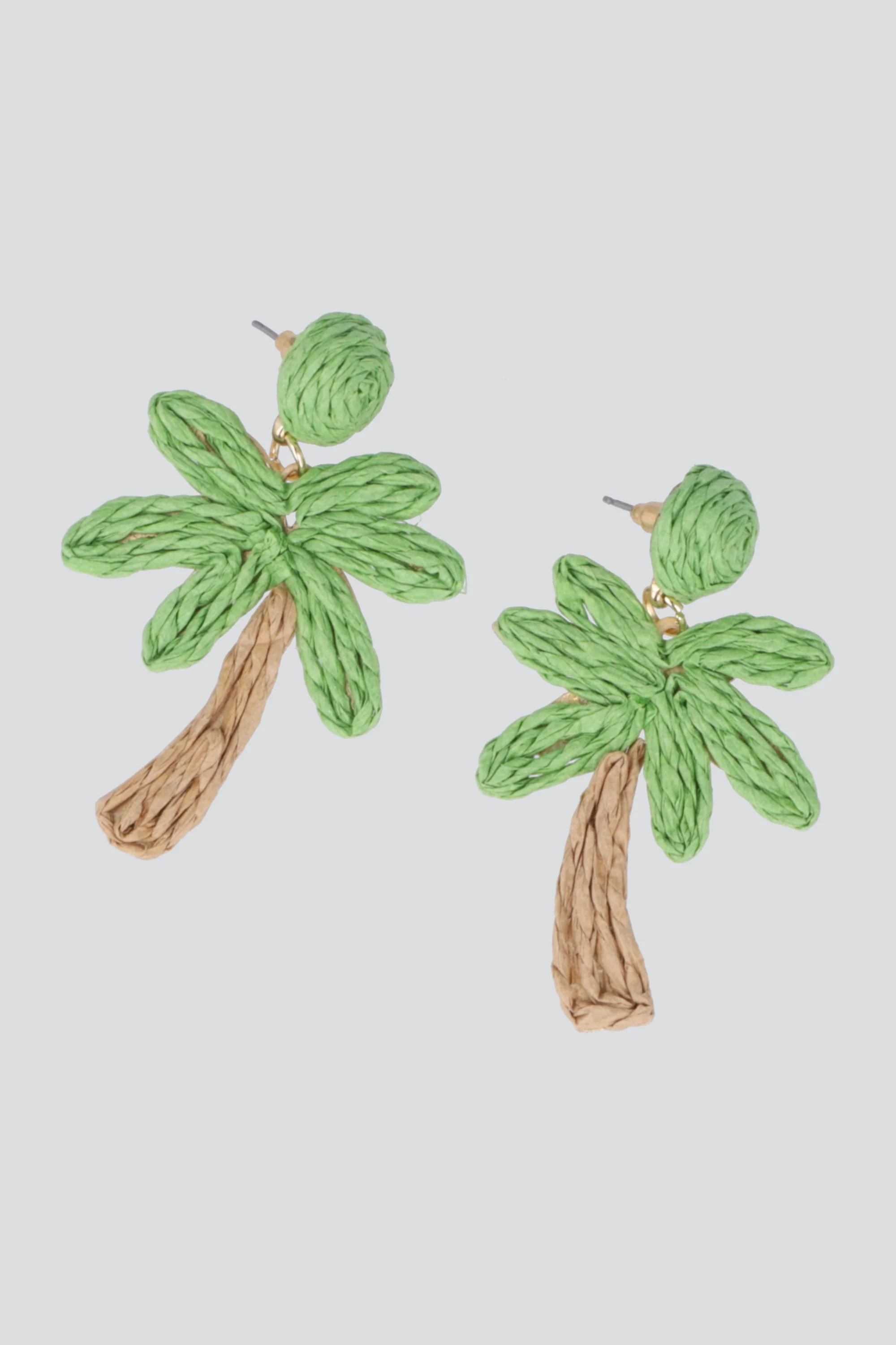 ARETES PALMERA RAFIA - Image 2
