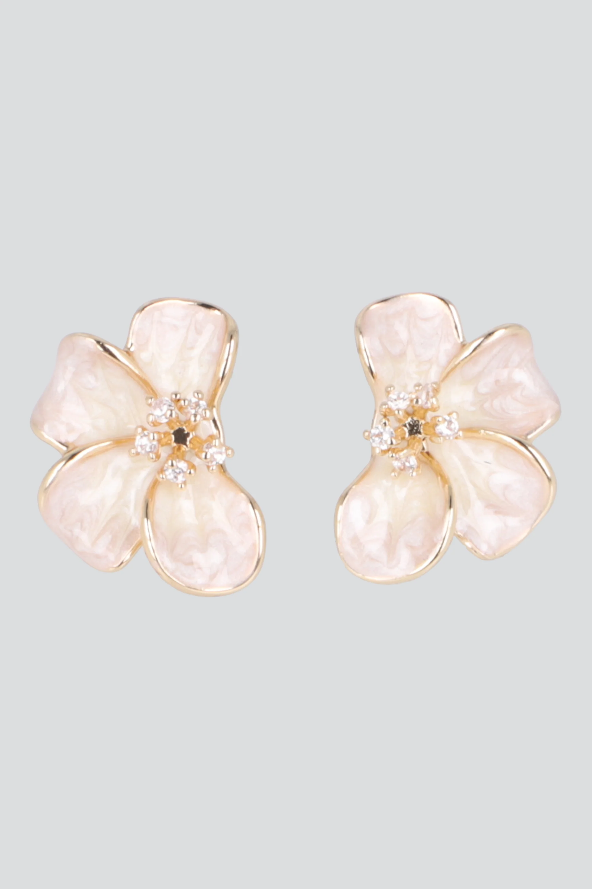 ARETES PETALOS ESMALTADOS PQ