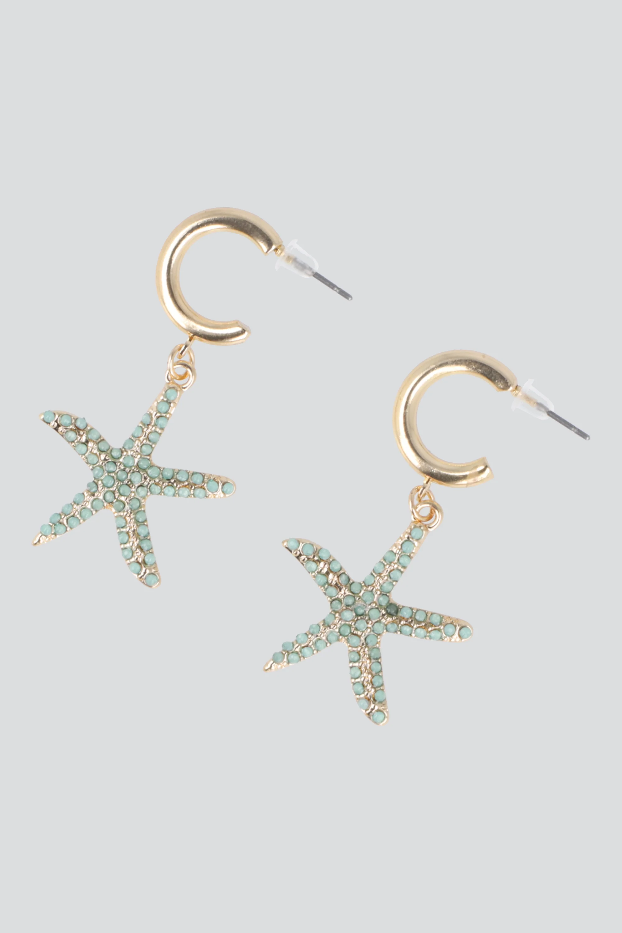ARRACADAS ESTRELLA DE MAR BRILLOS - Image 2