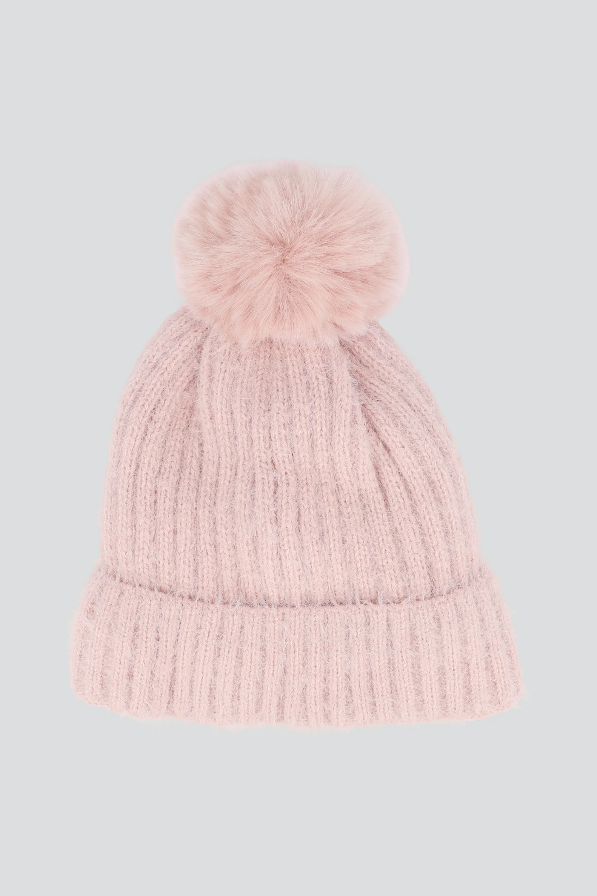 Beanie tejido fluffy - Image 3