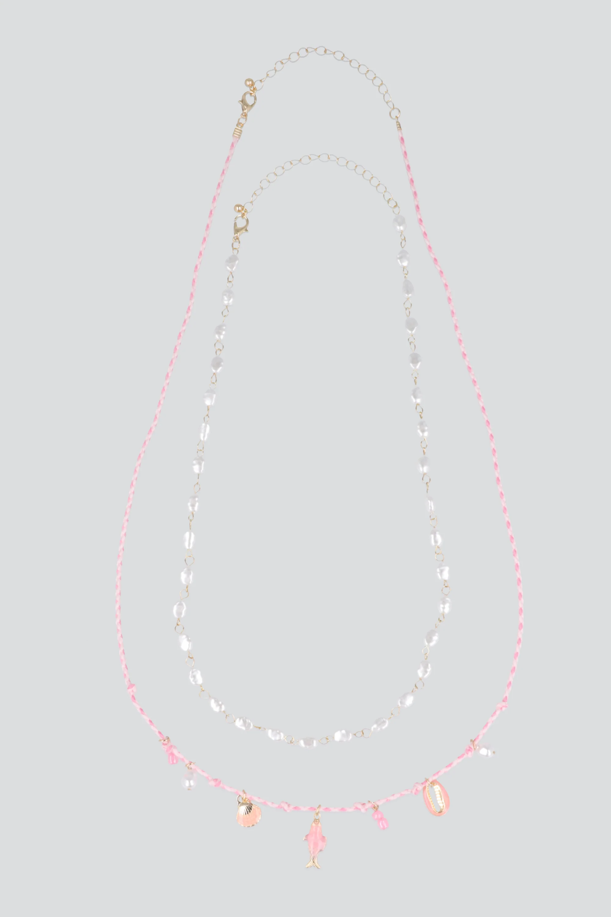BELLY CHAIN 2C PERLAS PEZ