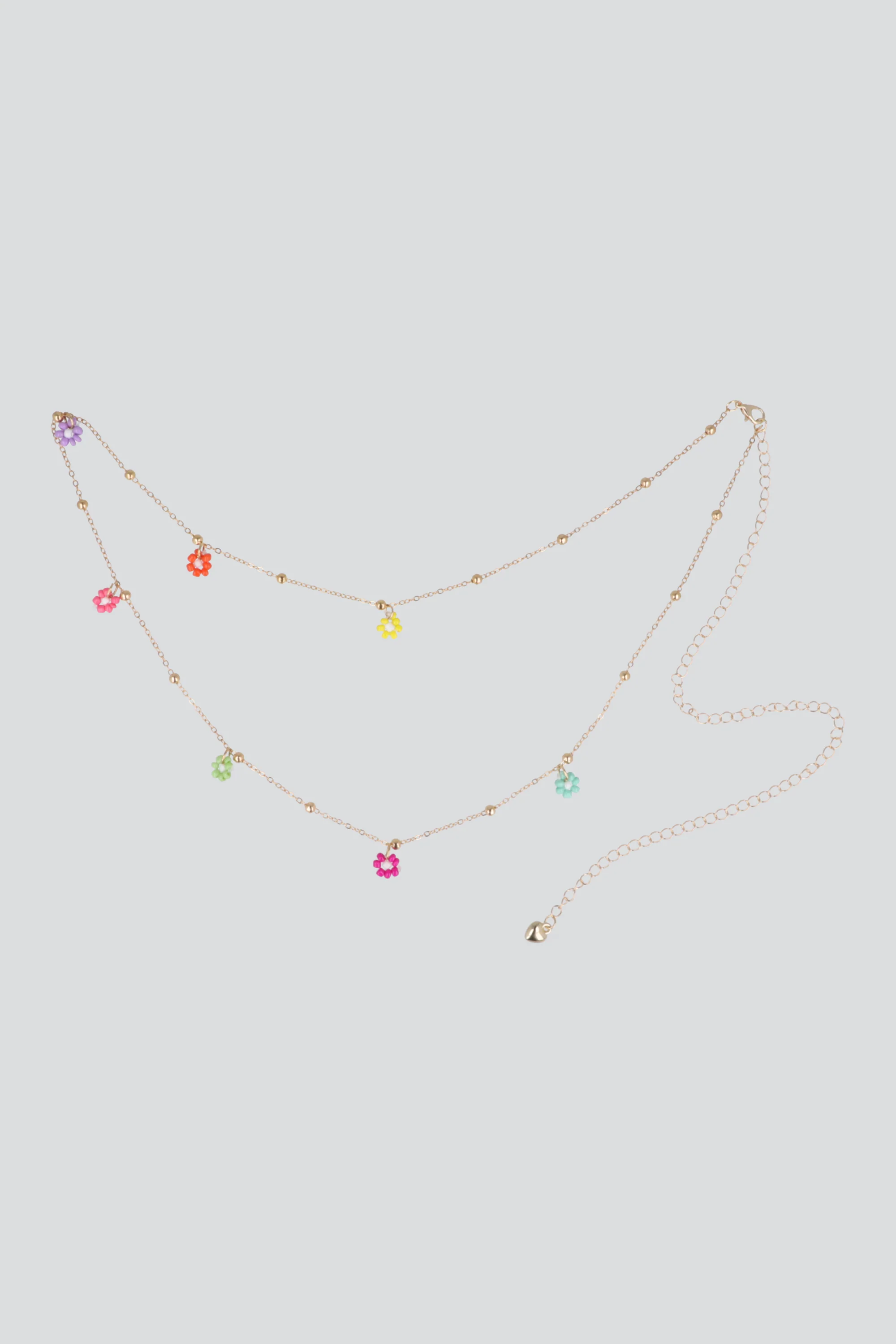 BELLY CHAIN CADEINTA FLORES BEADS