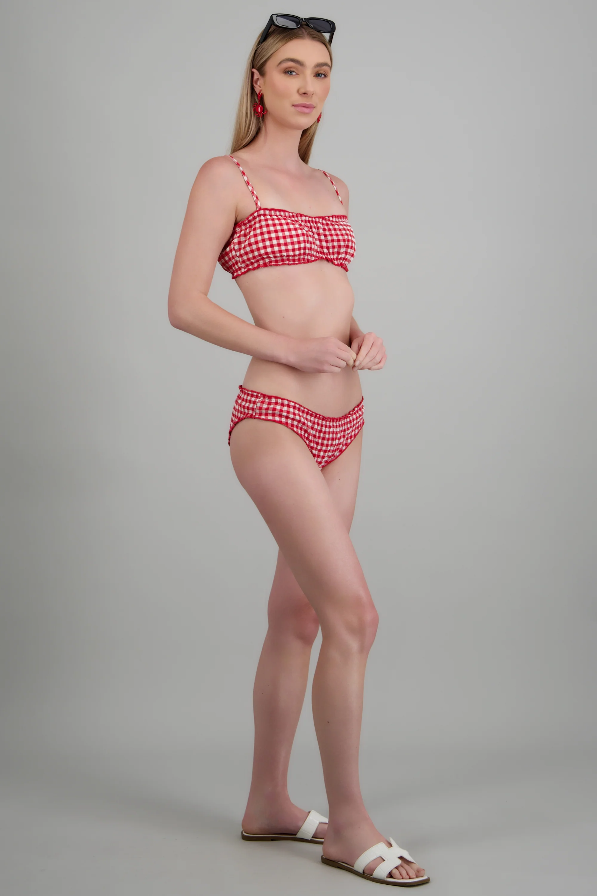 Bikini estampado cuadros - Image 2