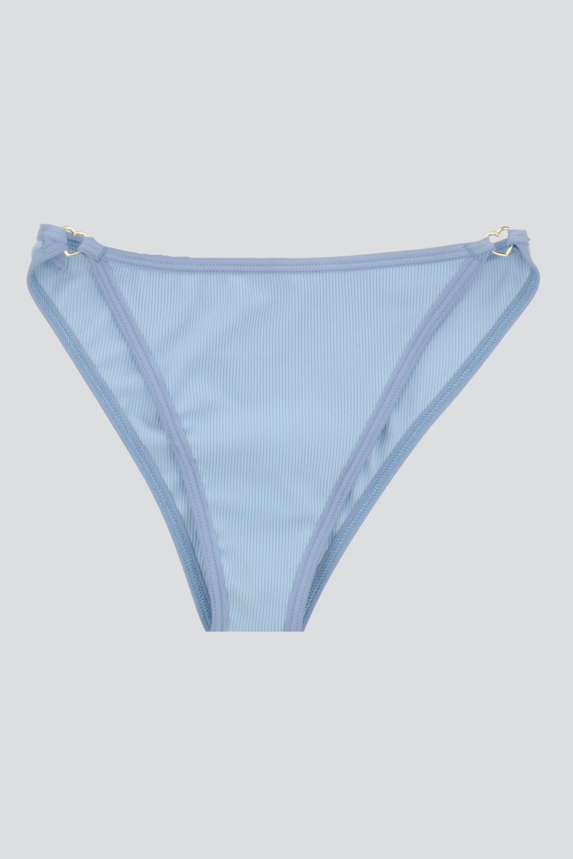 Bikini rib detalle corazon
