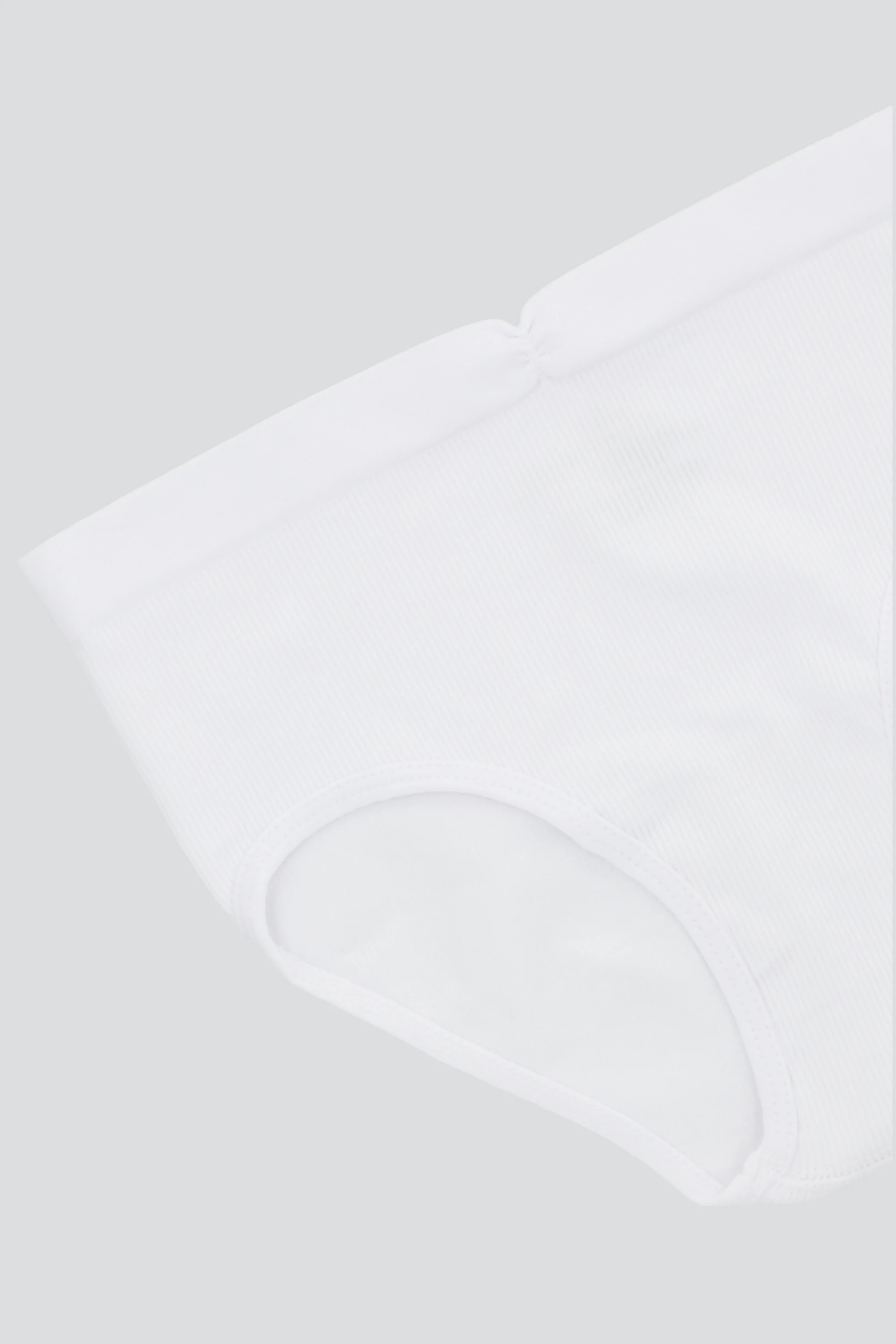 Bikini rib detalle fruncido - Image 3