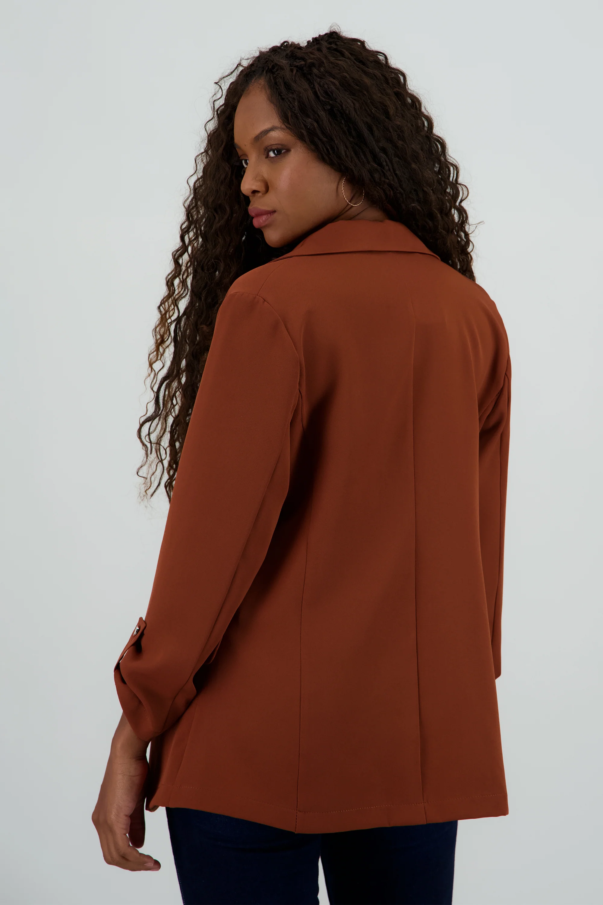 Blazer Oversize Largo Detalle Mangas - Image 4
