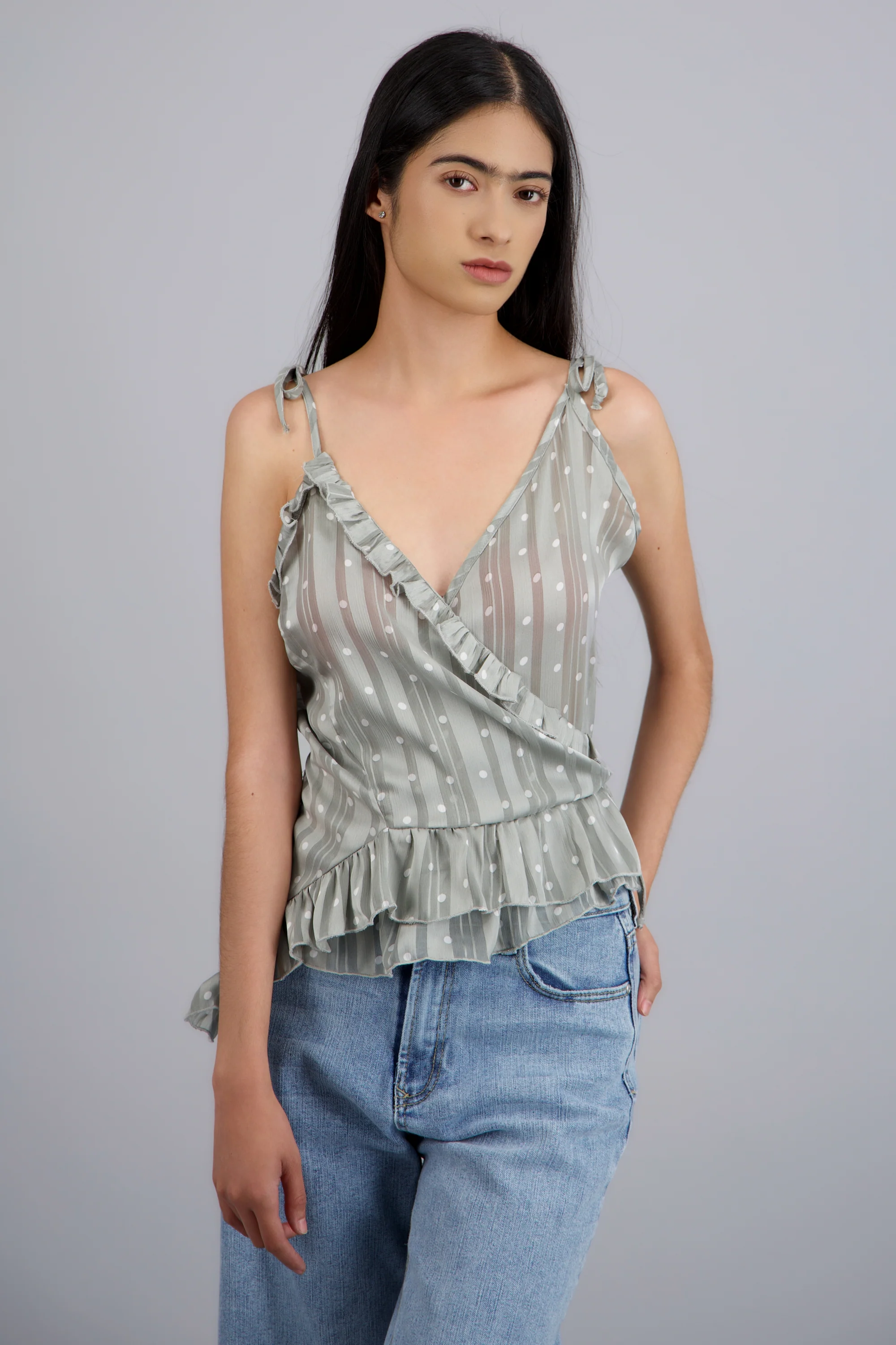 Blusa cruzada olanes