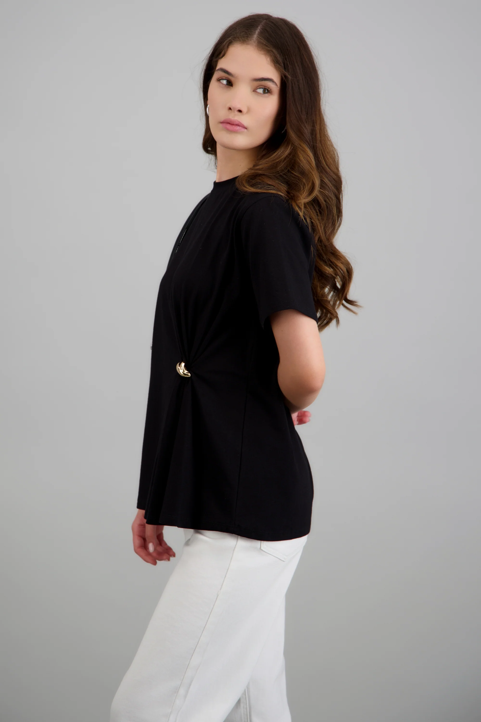 Blusa detalle argolla amarre - Image 2