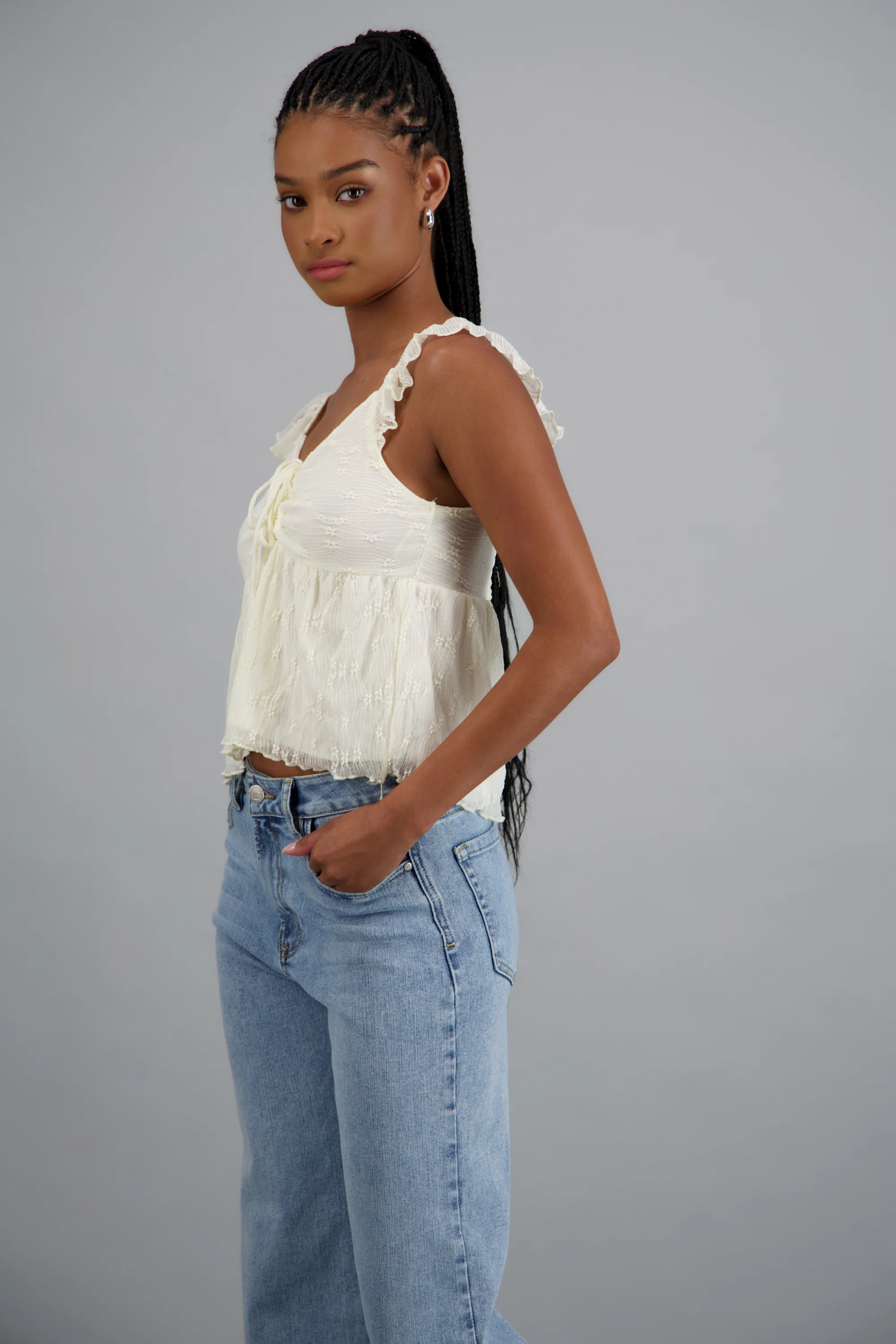 Blusa encaje det amarre - Image 2