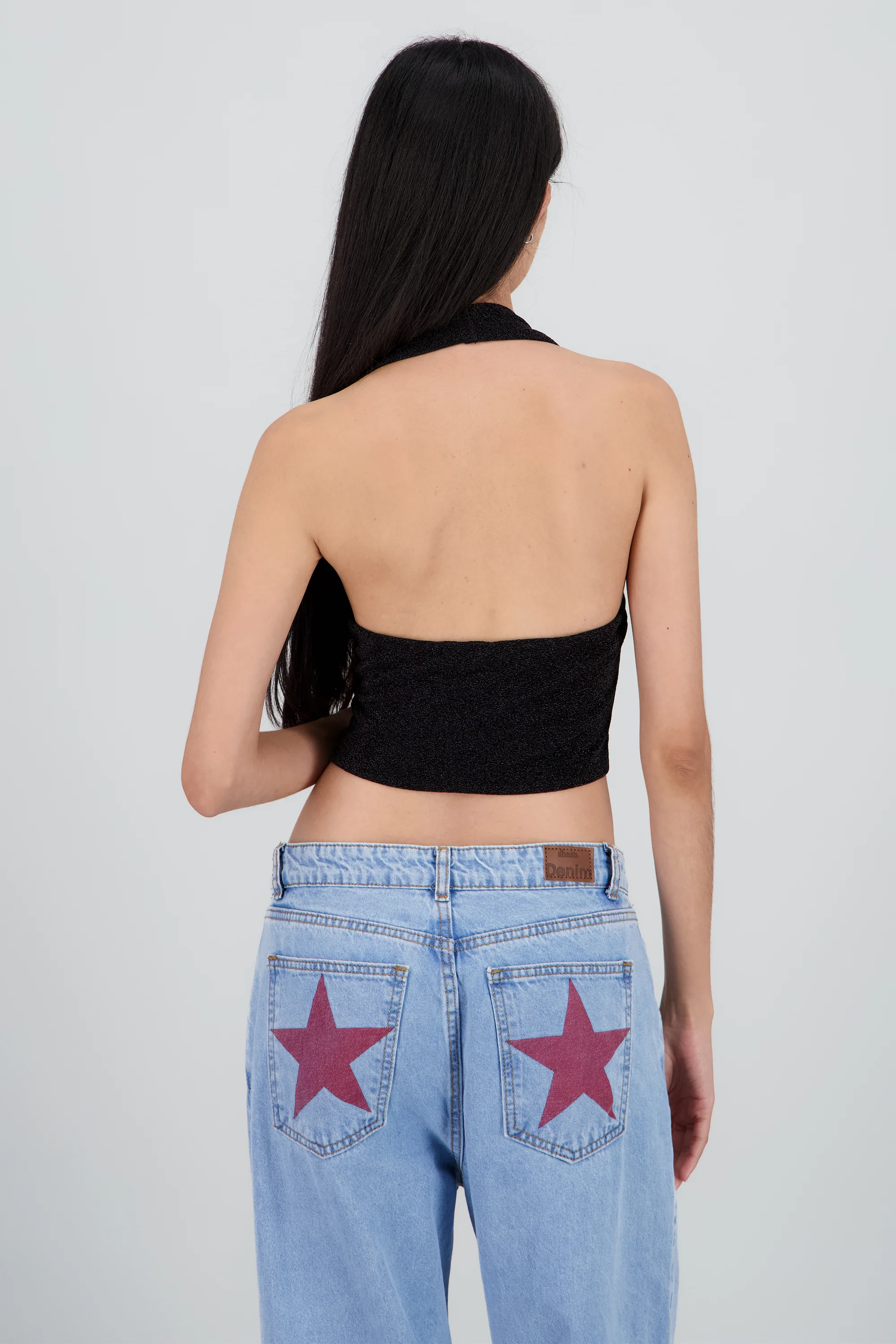 Blusa halter brillos - Image 4