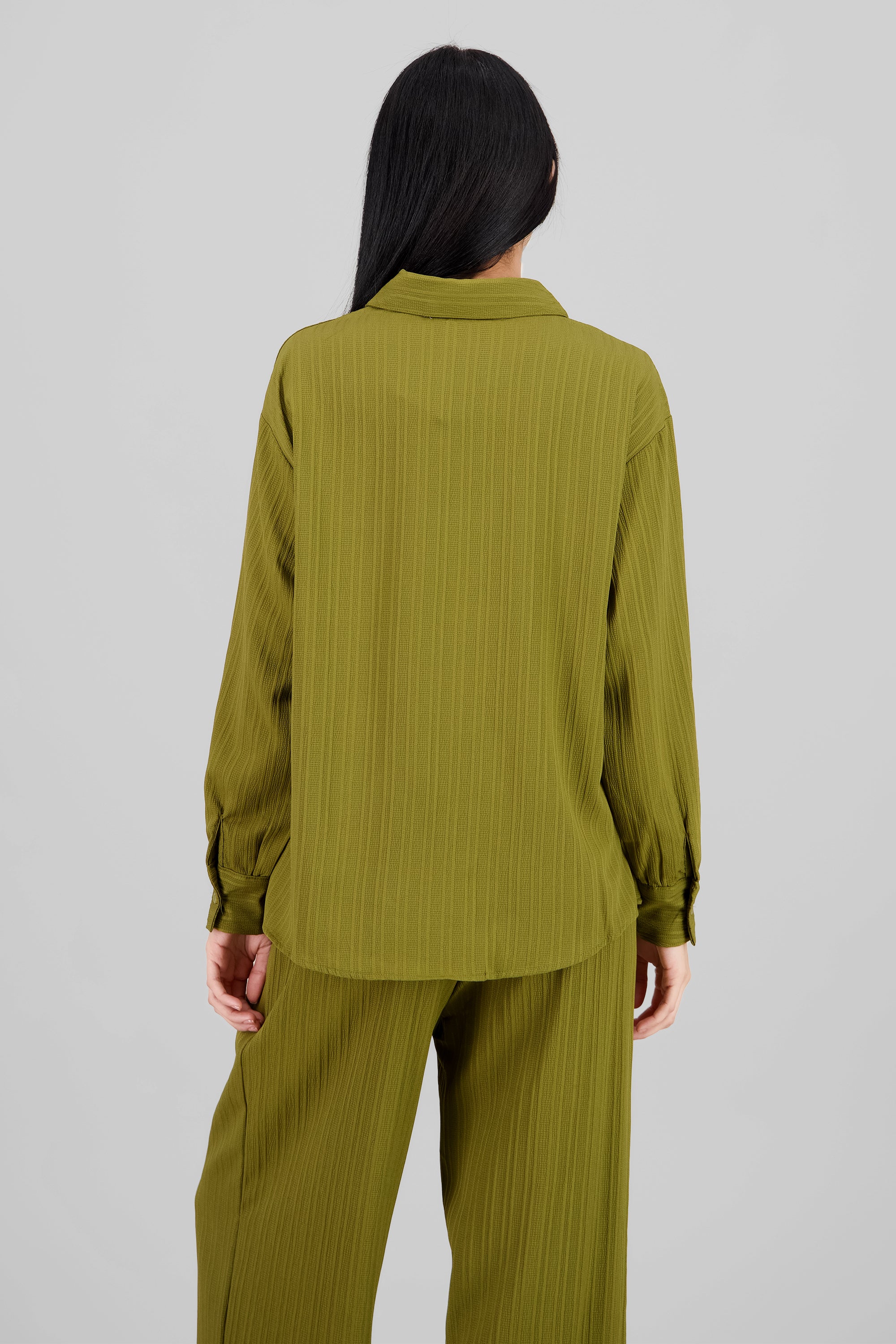 Blusa manga larga ribbed - Image 4