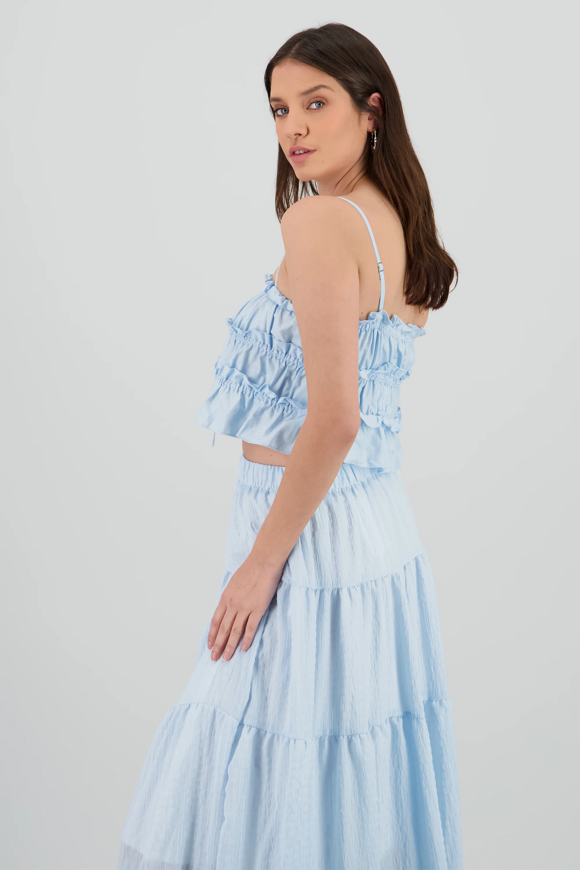 Blusa tirantes con amarre moños - Image 3