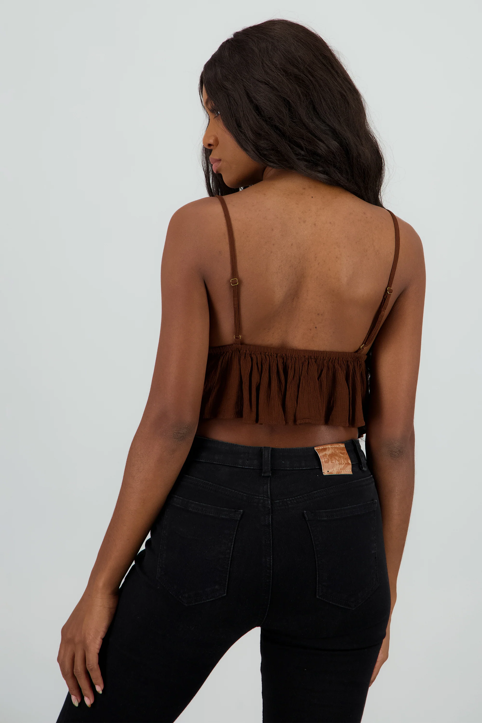 Blusa tirantes peplum - Image 4