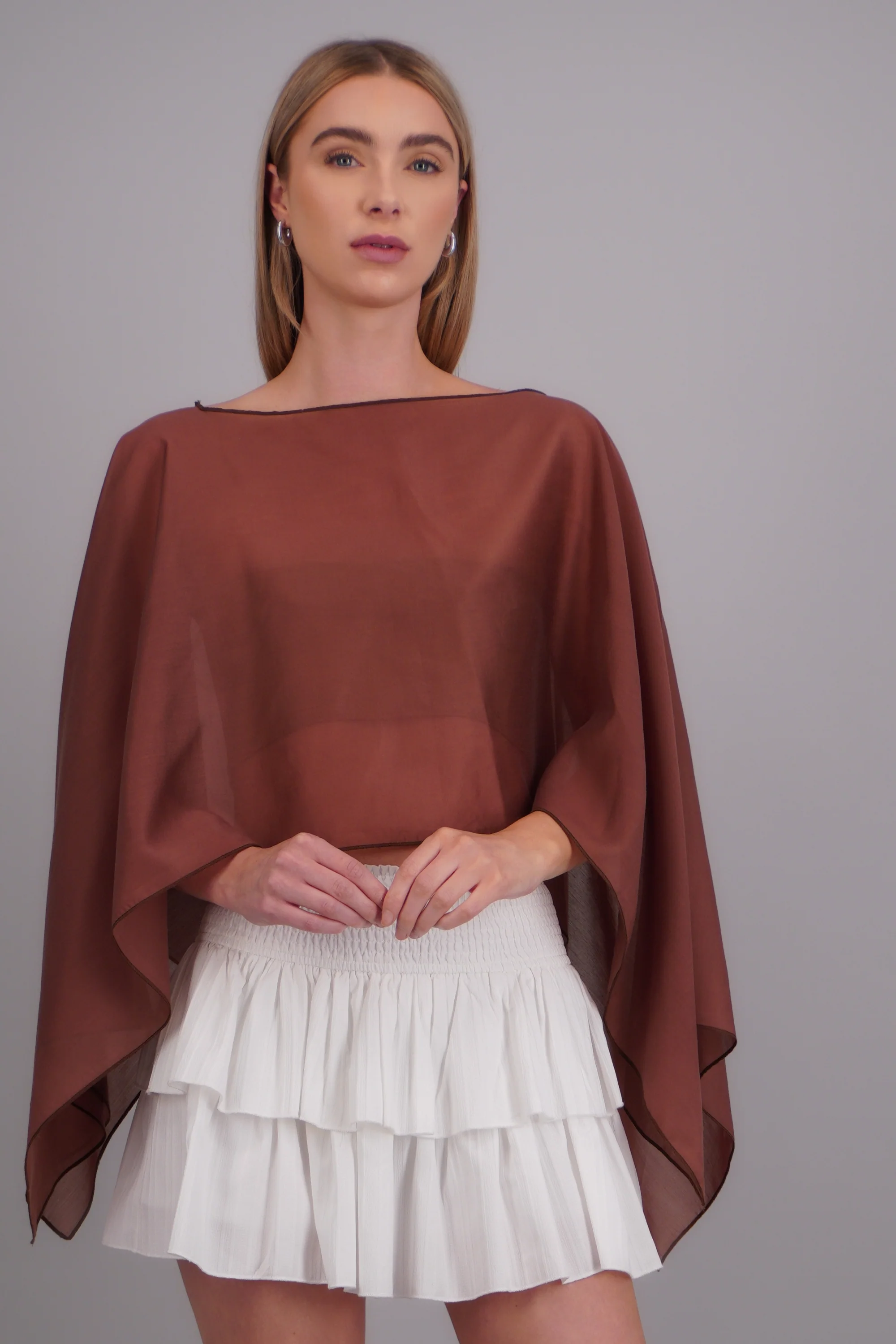 Blusa transparente gasa - Image 3
