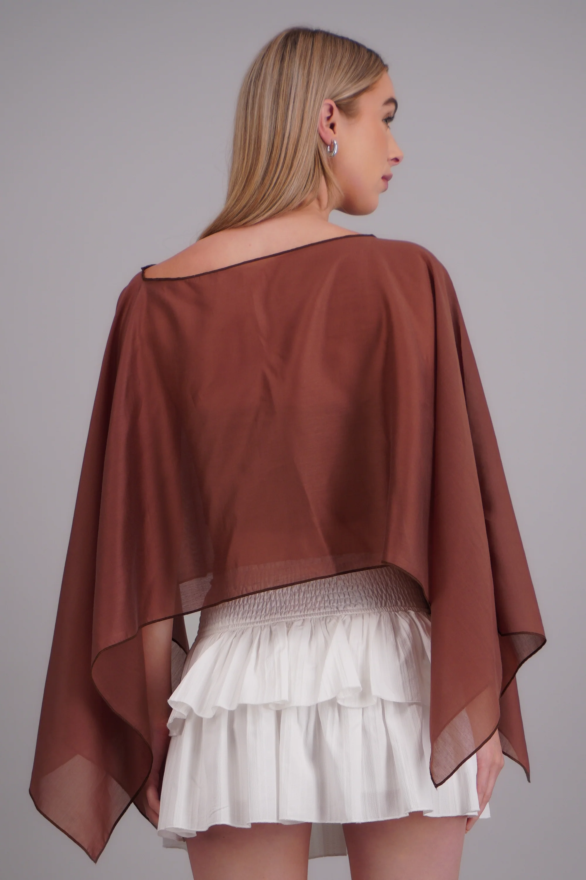 Blusa transparente gasa - Image 4