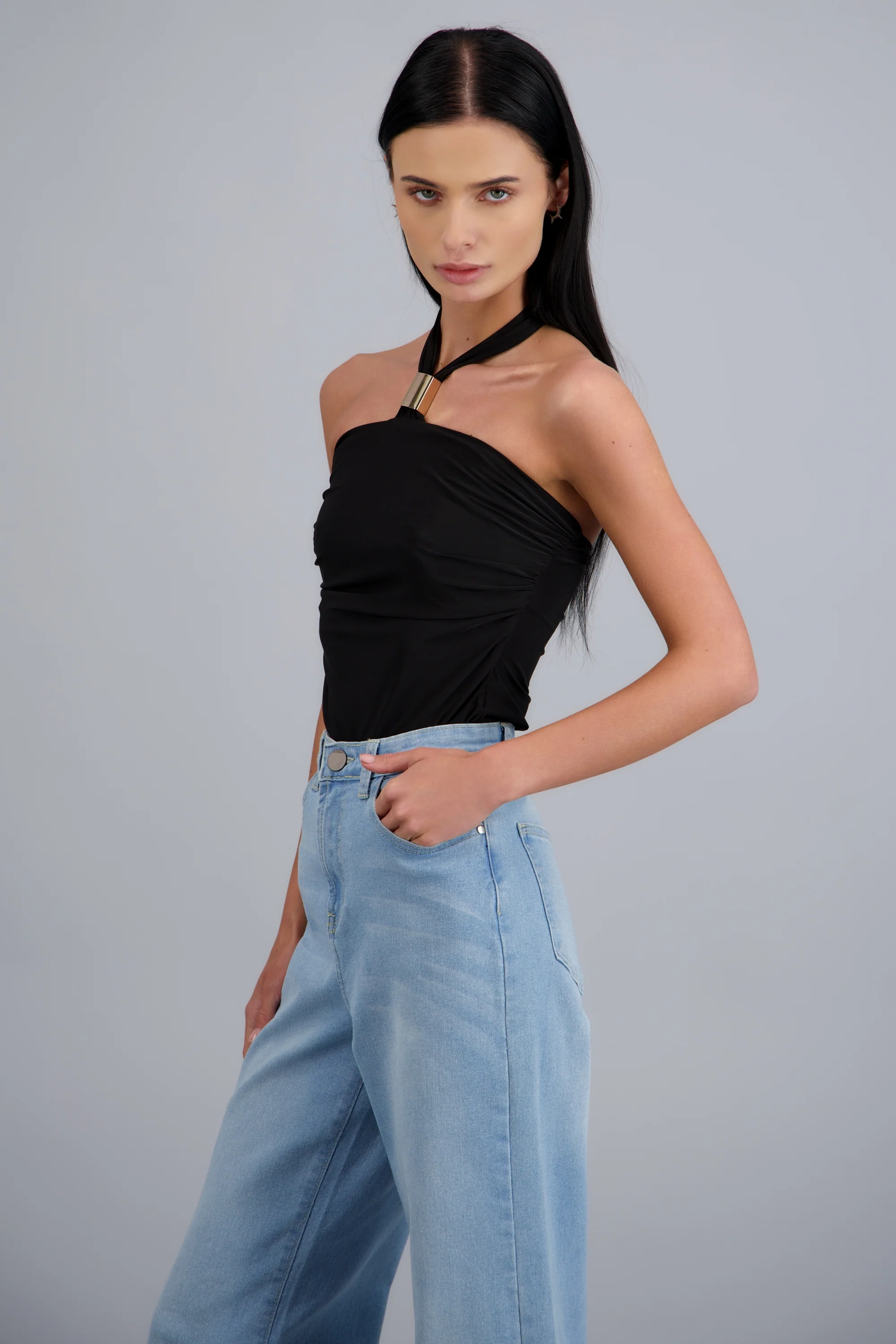 Body halter detalle hebilla cuello - Image 2