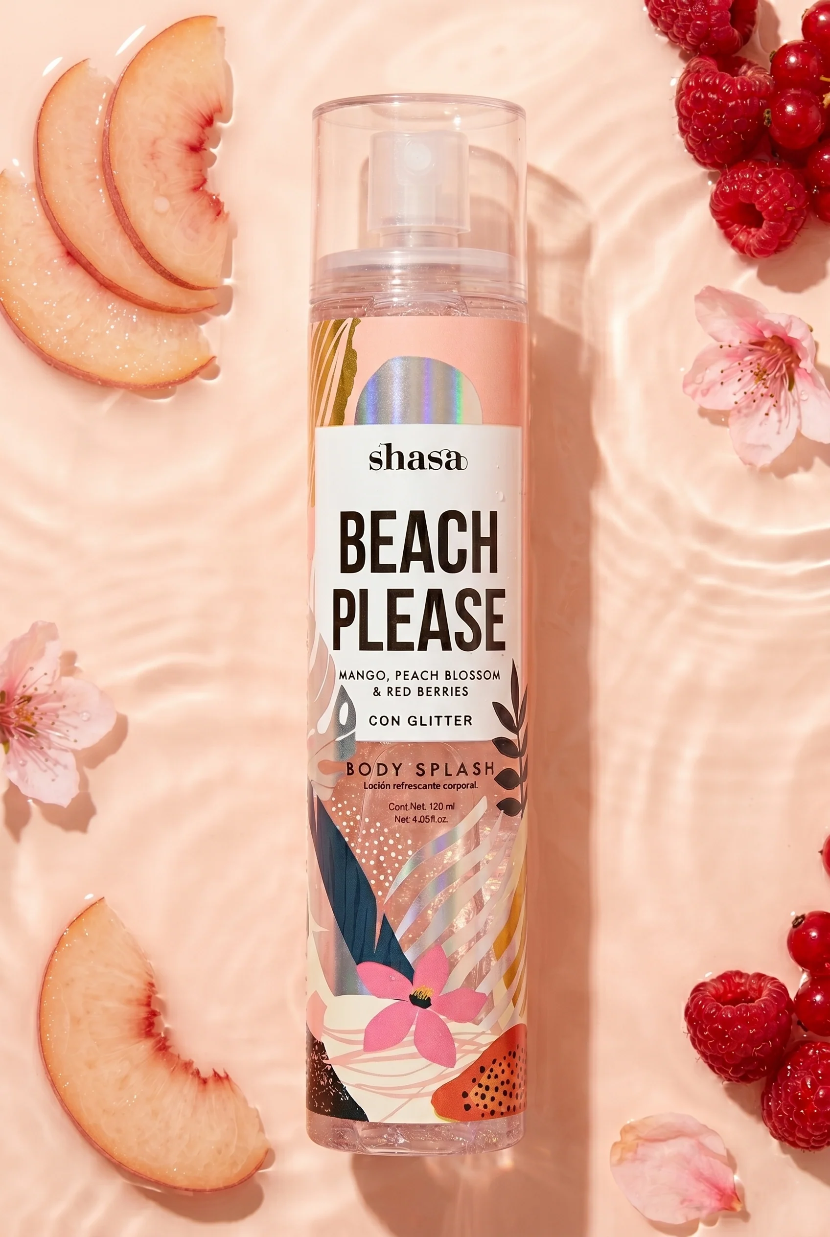 Body Splash Glitter Beach Please 120 Ml