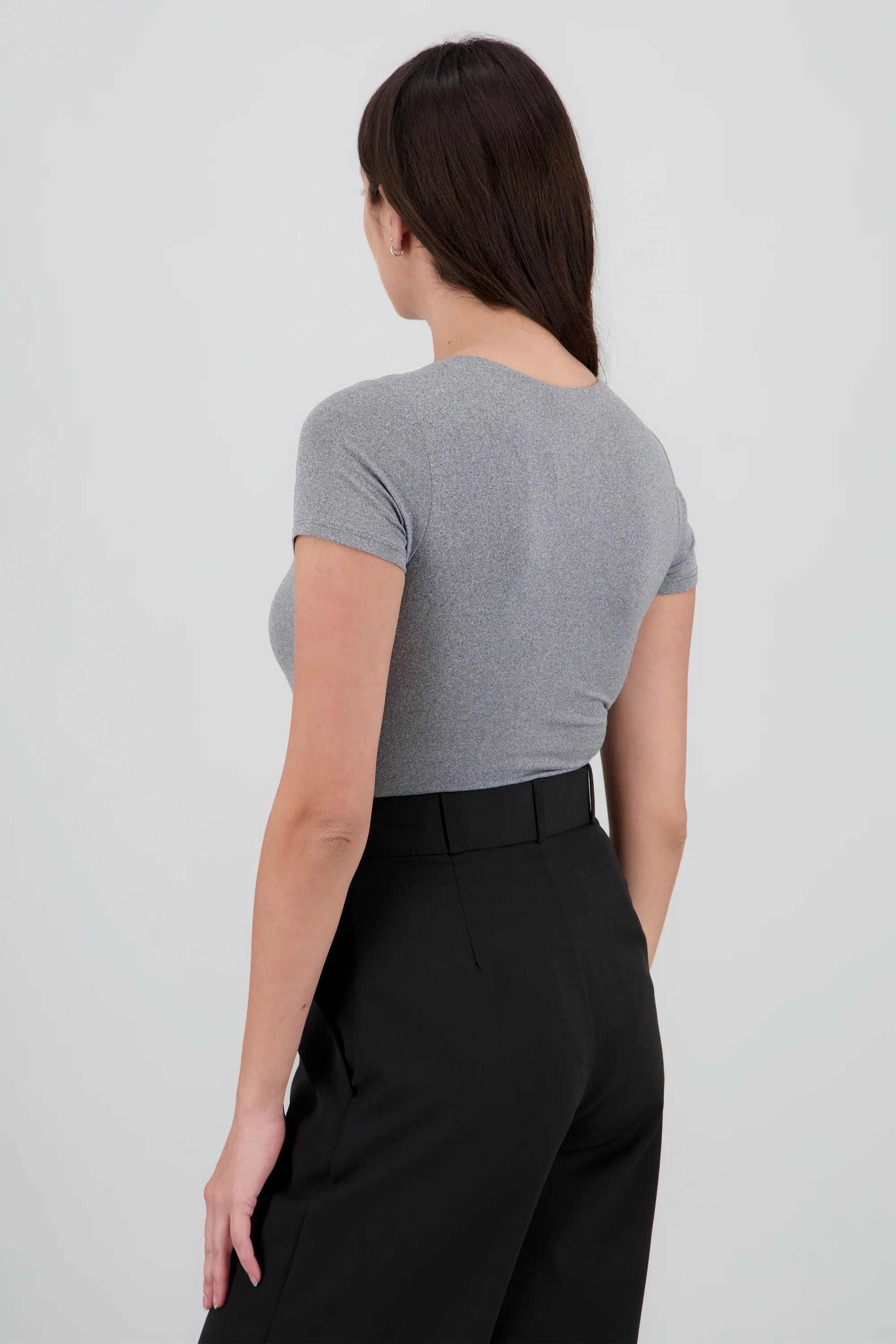 Body suit manga corta cuello redondo - Image 3