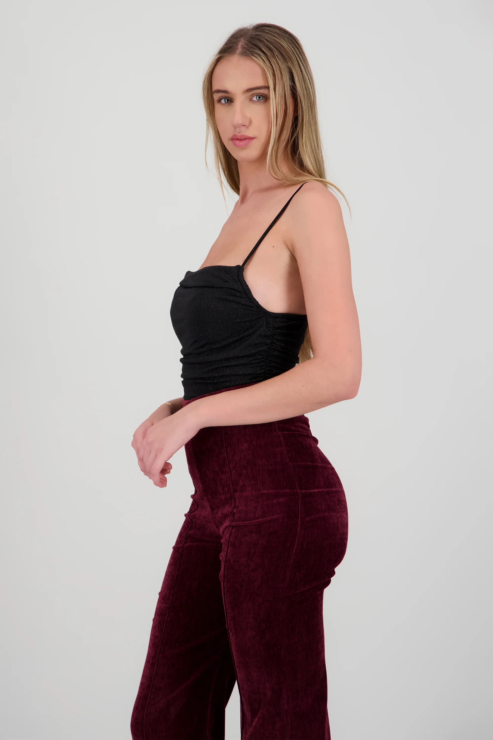 Bodysuit detalle drapead brillos - Image 2