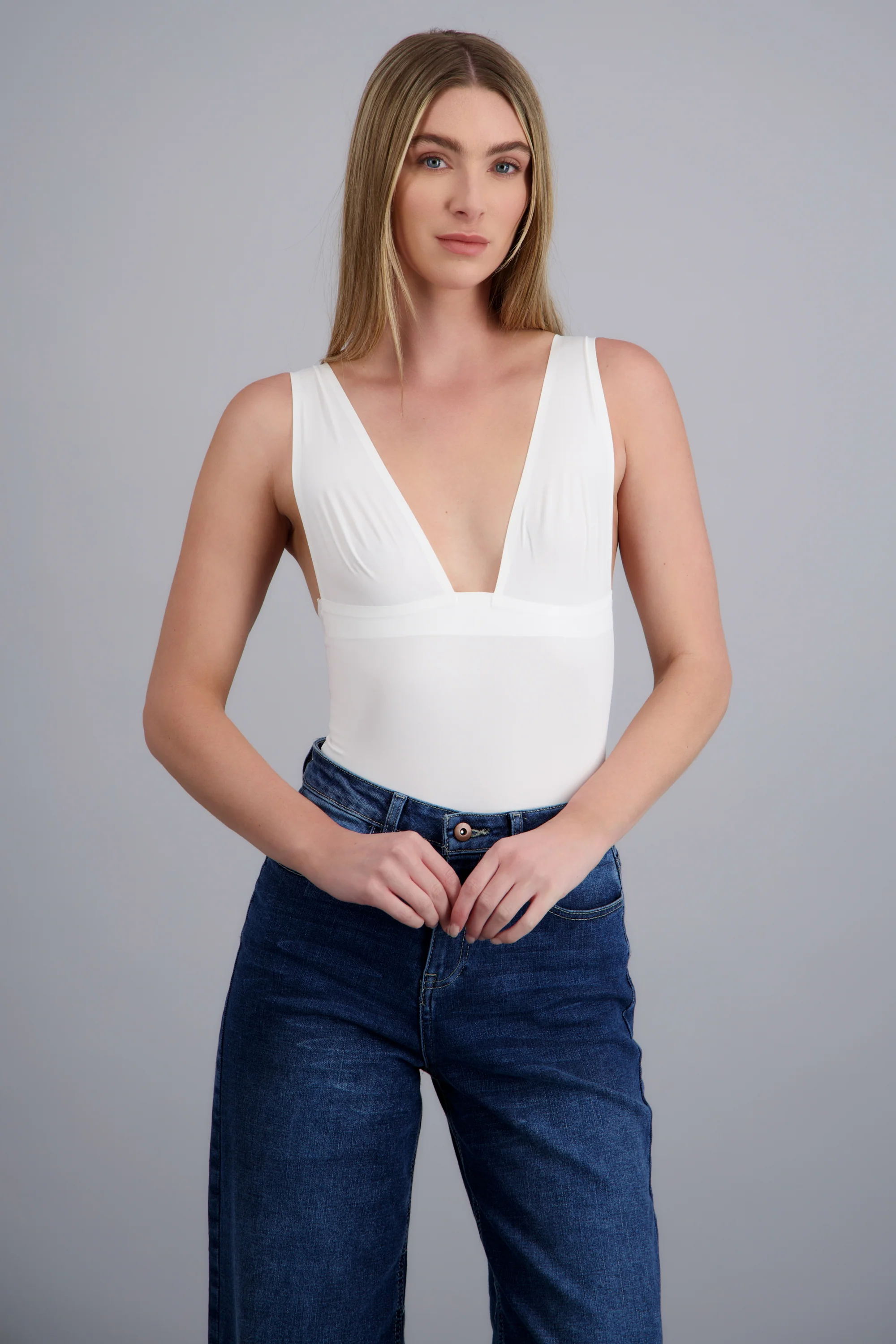 Bodysuit escote seamless