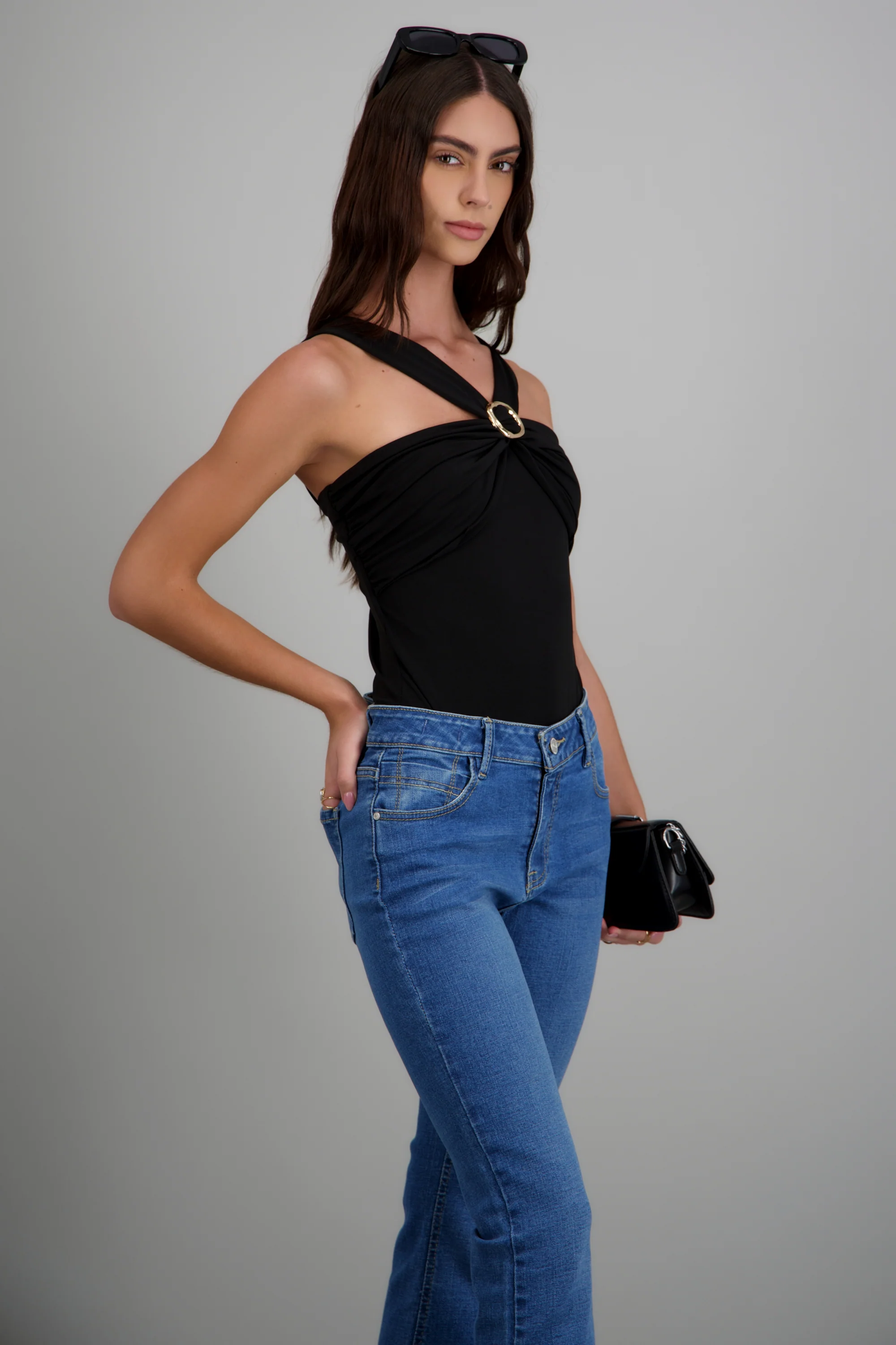 Bodysuit halter detalle argolla - Image 2