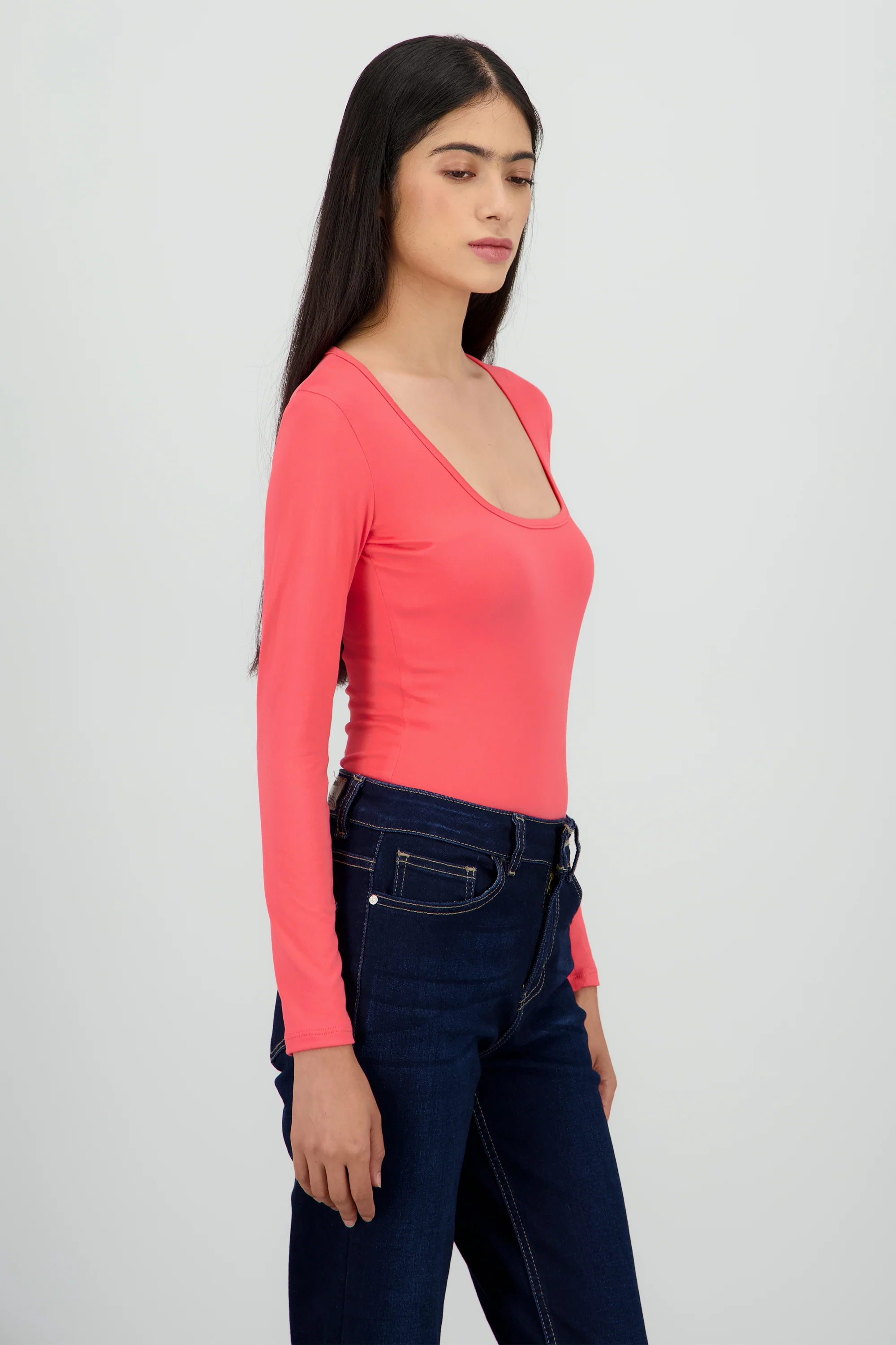 Bodysuit Liso Escote Cuadrado - Image 3