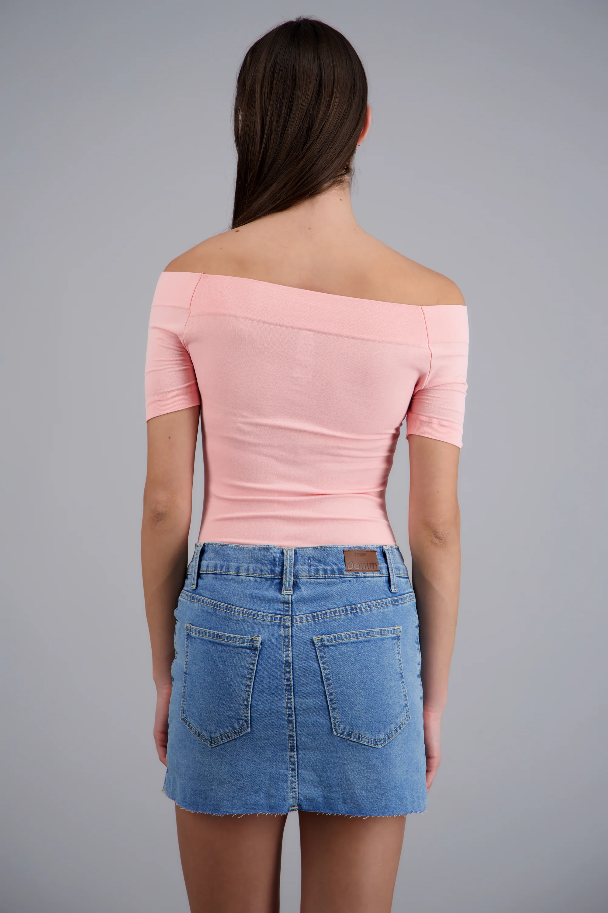 Bodysuit Liso Hombros Descubiertos - Image 3