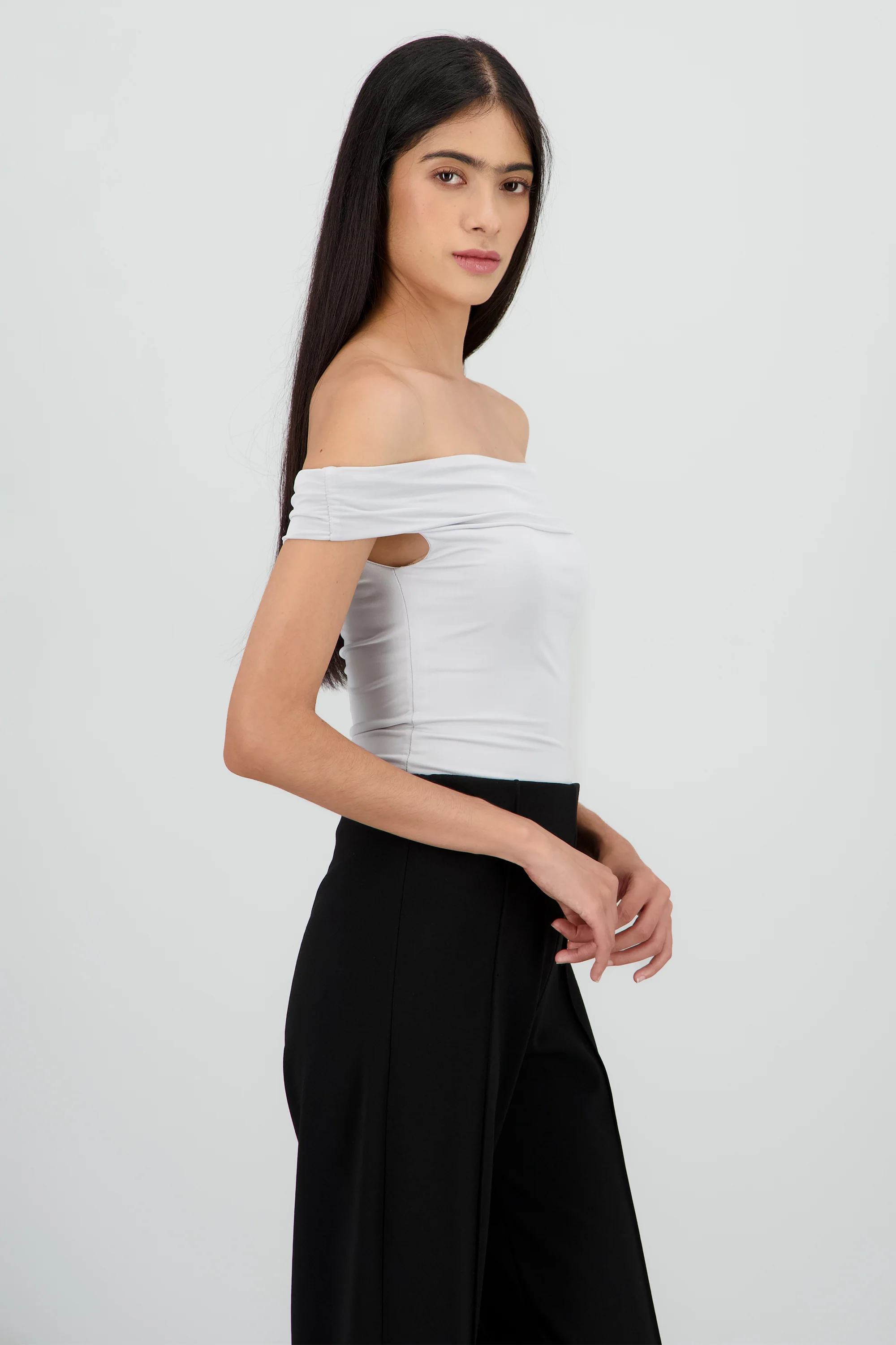 Bodysuit off shoulder - Image 3