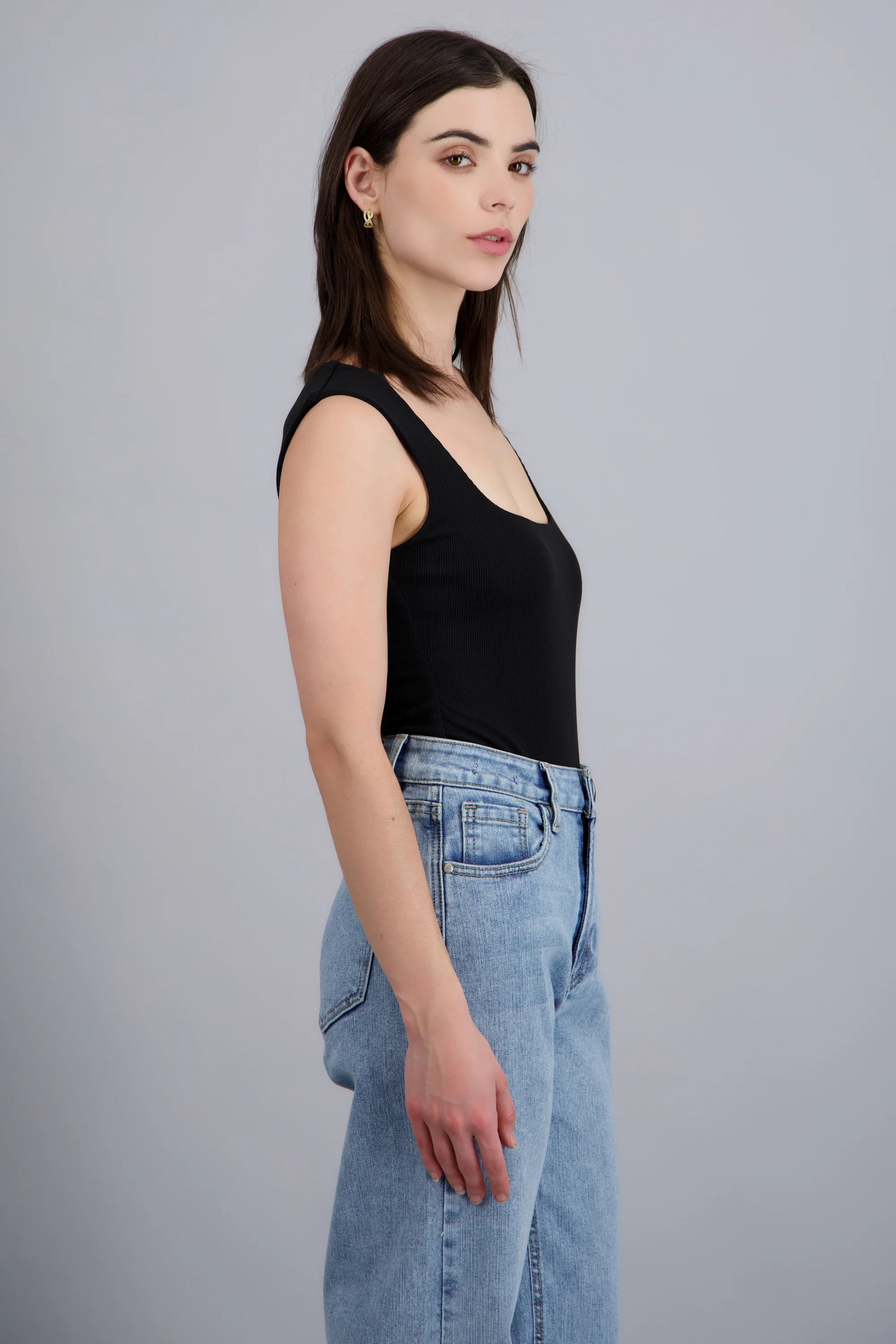 Bodysuit rib escote cuadrado - Image 2