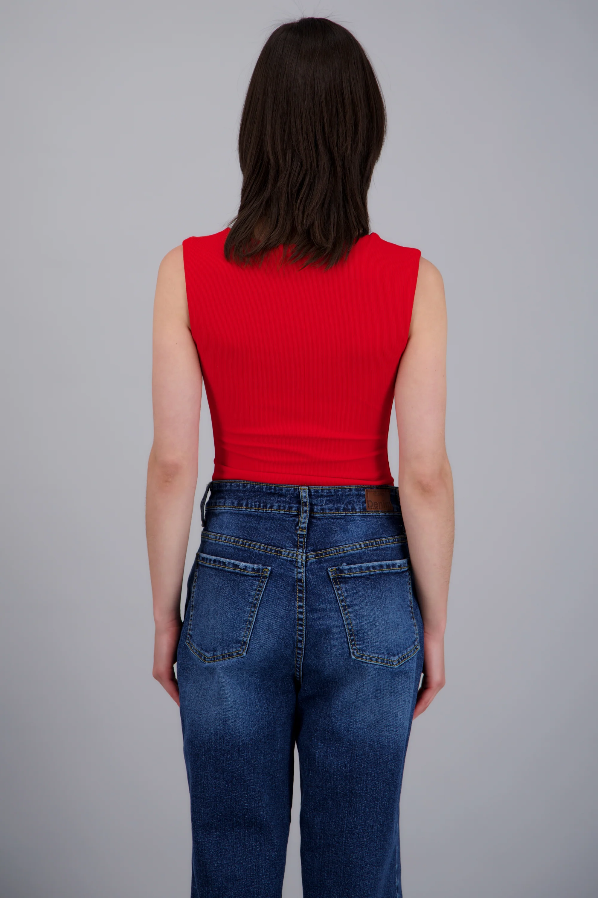 Bodysuit rib escote cuadrado - Image 3