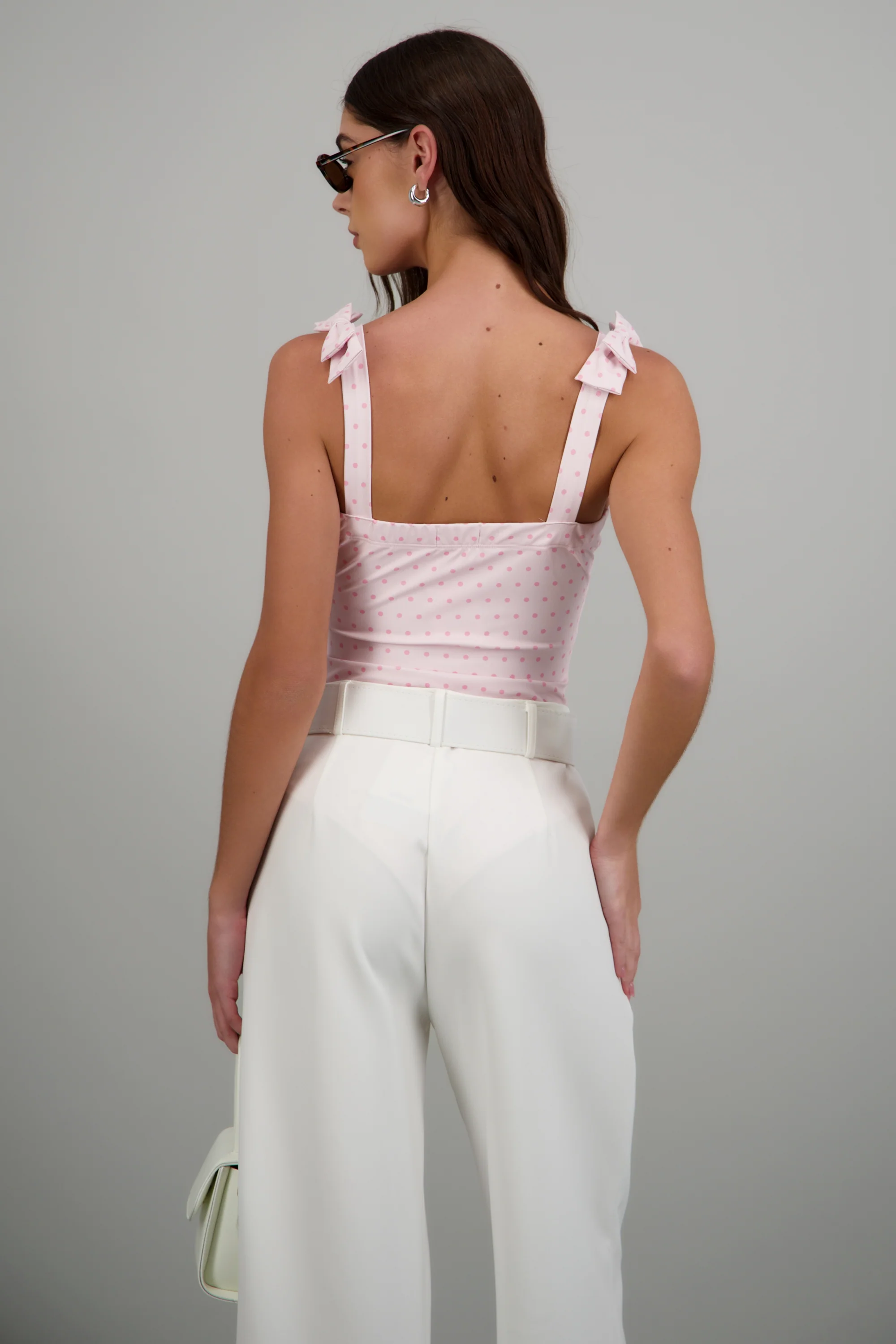 bodysuit tirante moños polka dots - Image 3