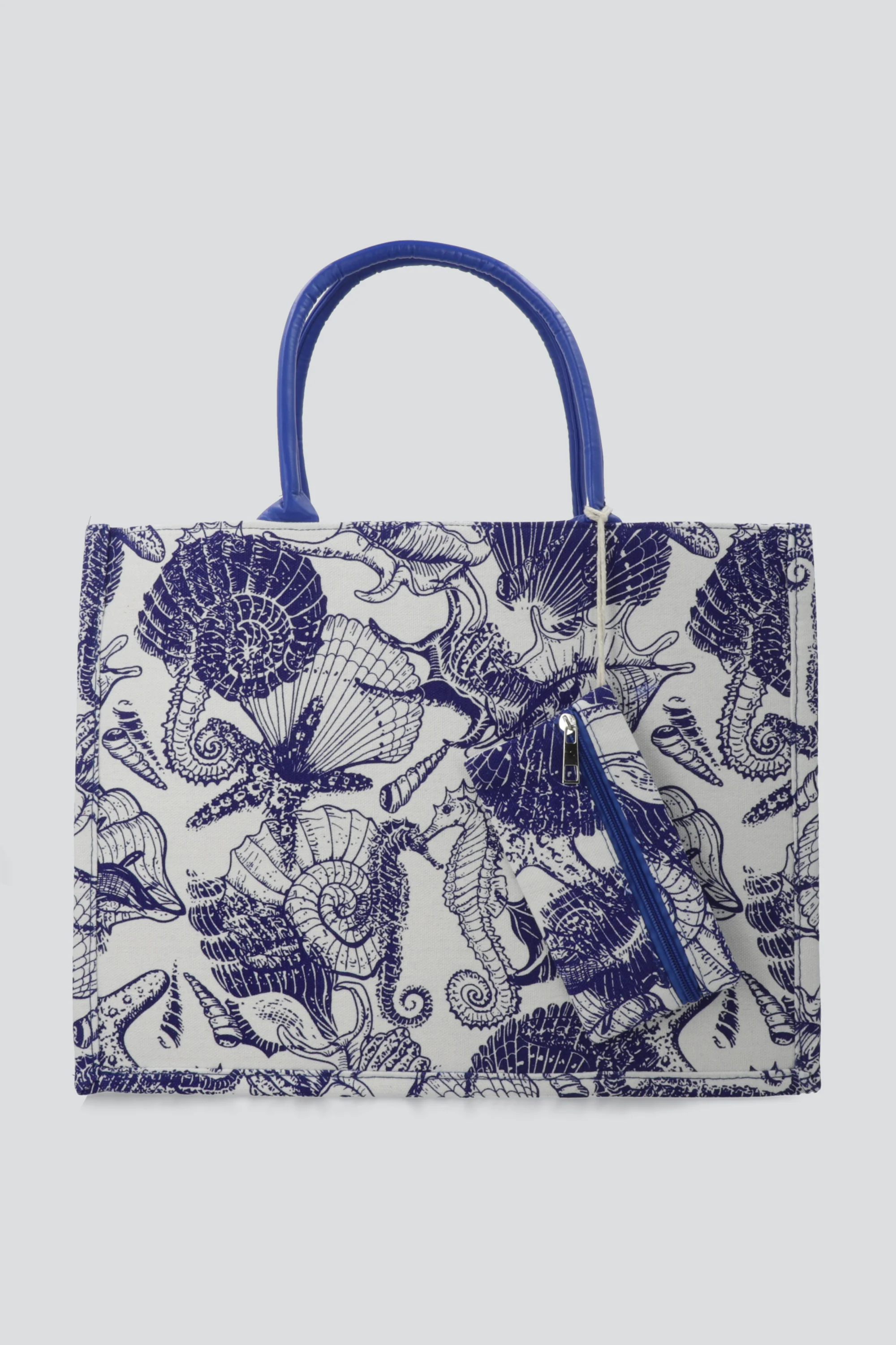 BOLSA ESTRUCTURADA PRINT MARINO