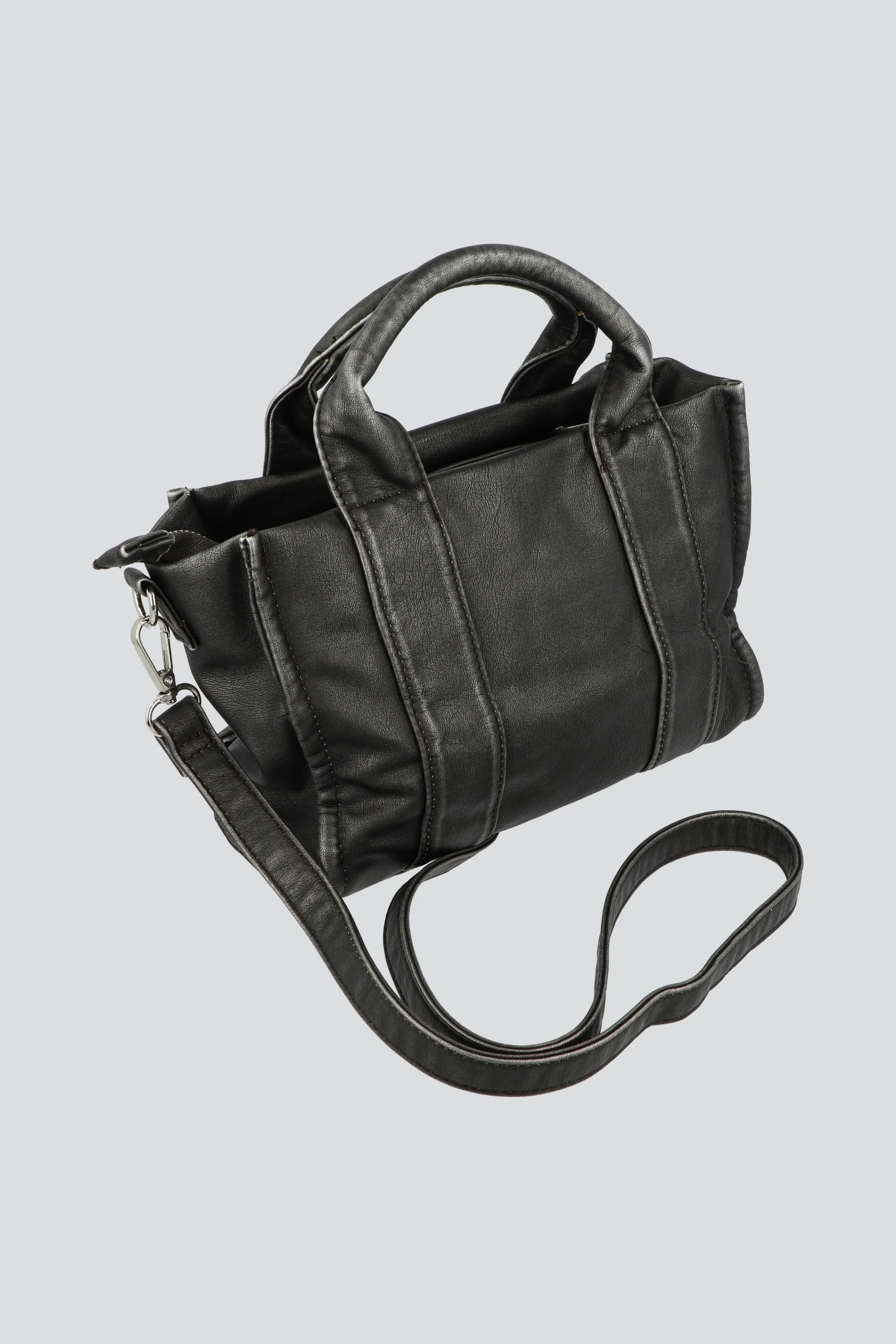 Bolsa estructurada vintage pu - Image 2