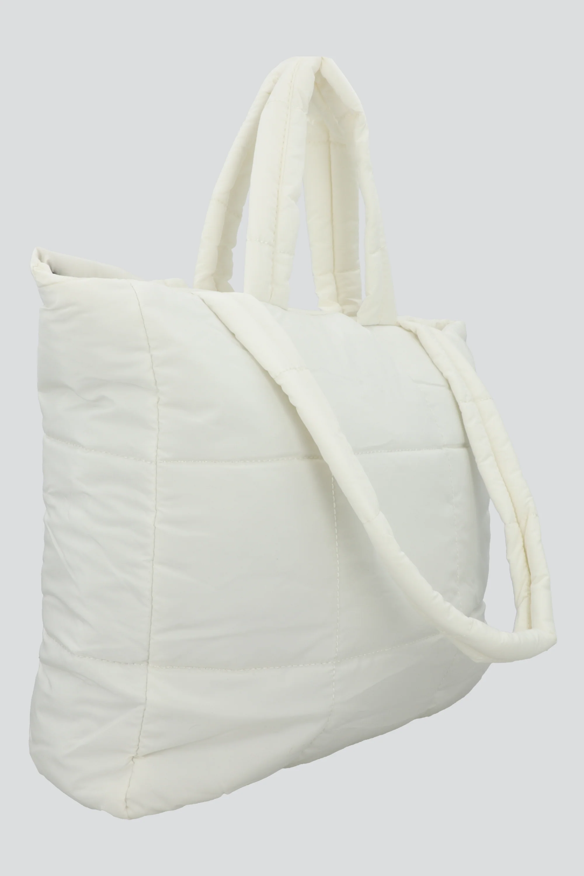 Bolsa mega tote nylon capitonada - Image 2
