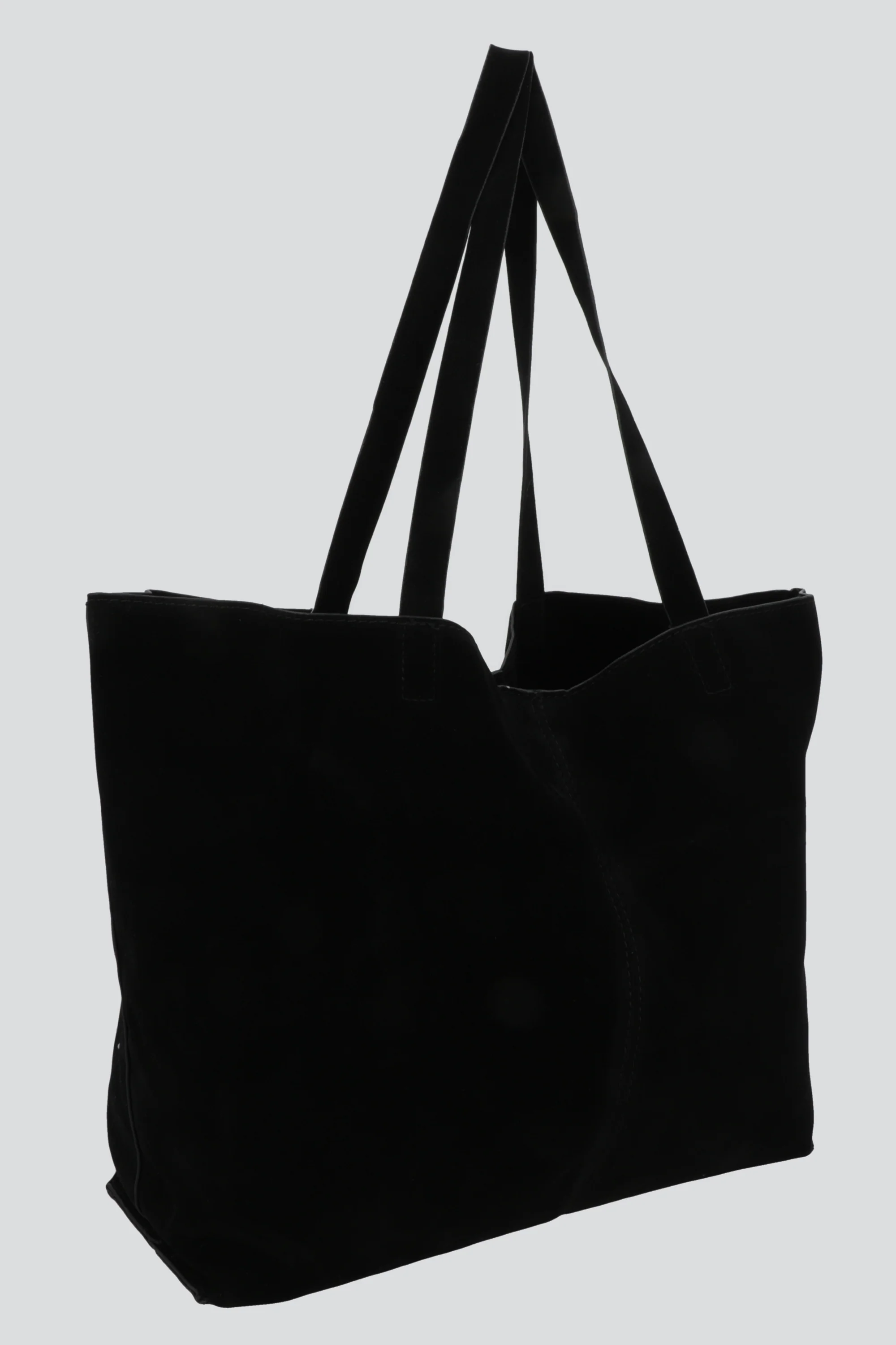 Bolsa tote suede oversize - Image 2
