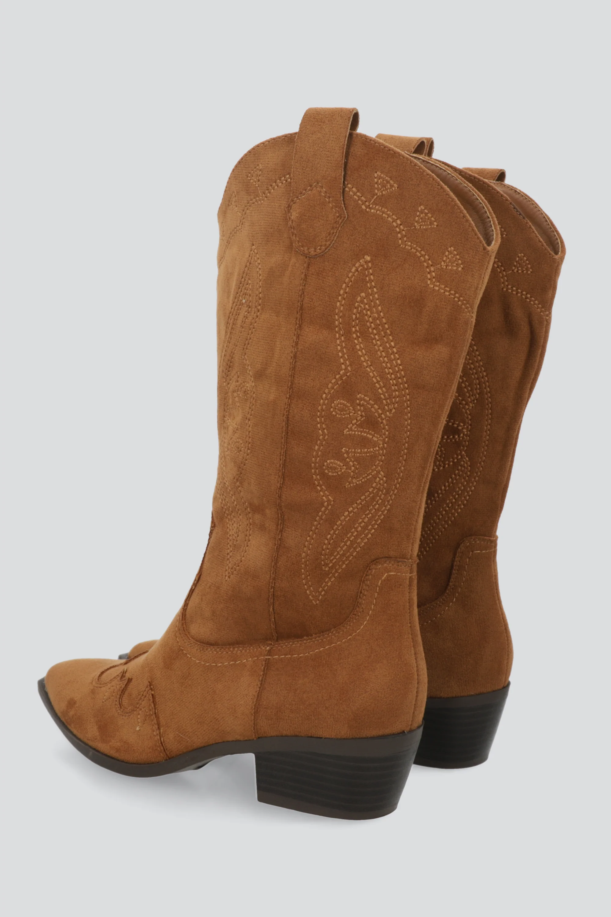 Bota vaquera bordada gamucina - Image 3