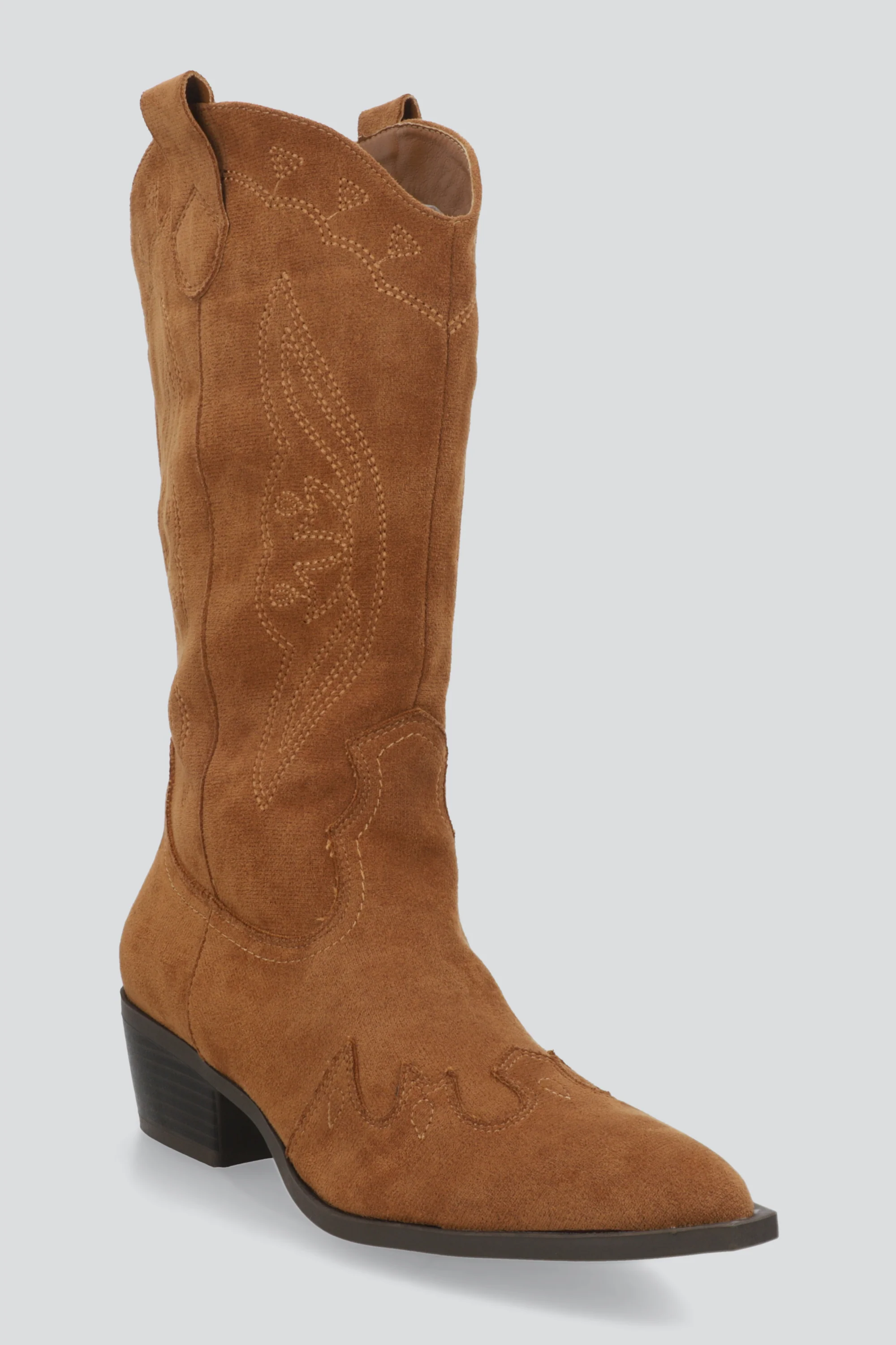 Bota vaquera bordada gamucina - Image 5