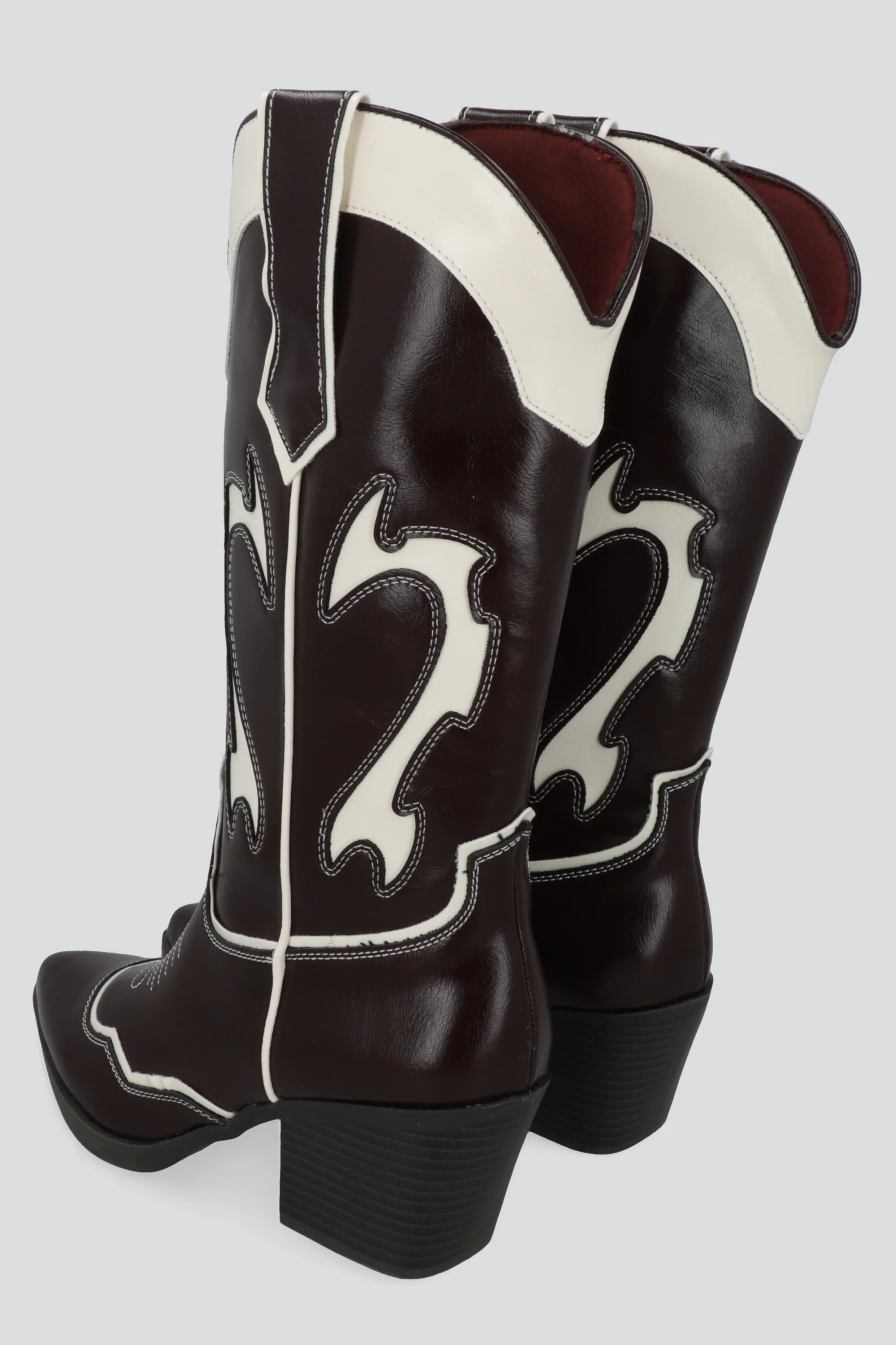 Bota vaquera contrastes bordados - Image 3