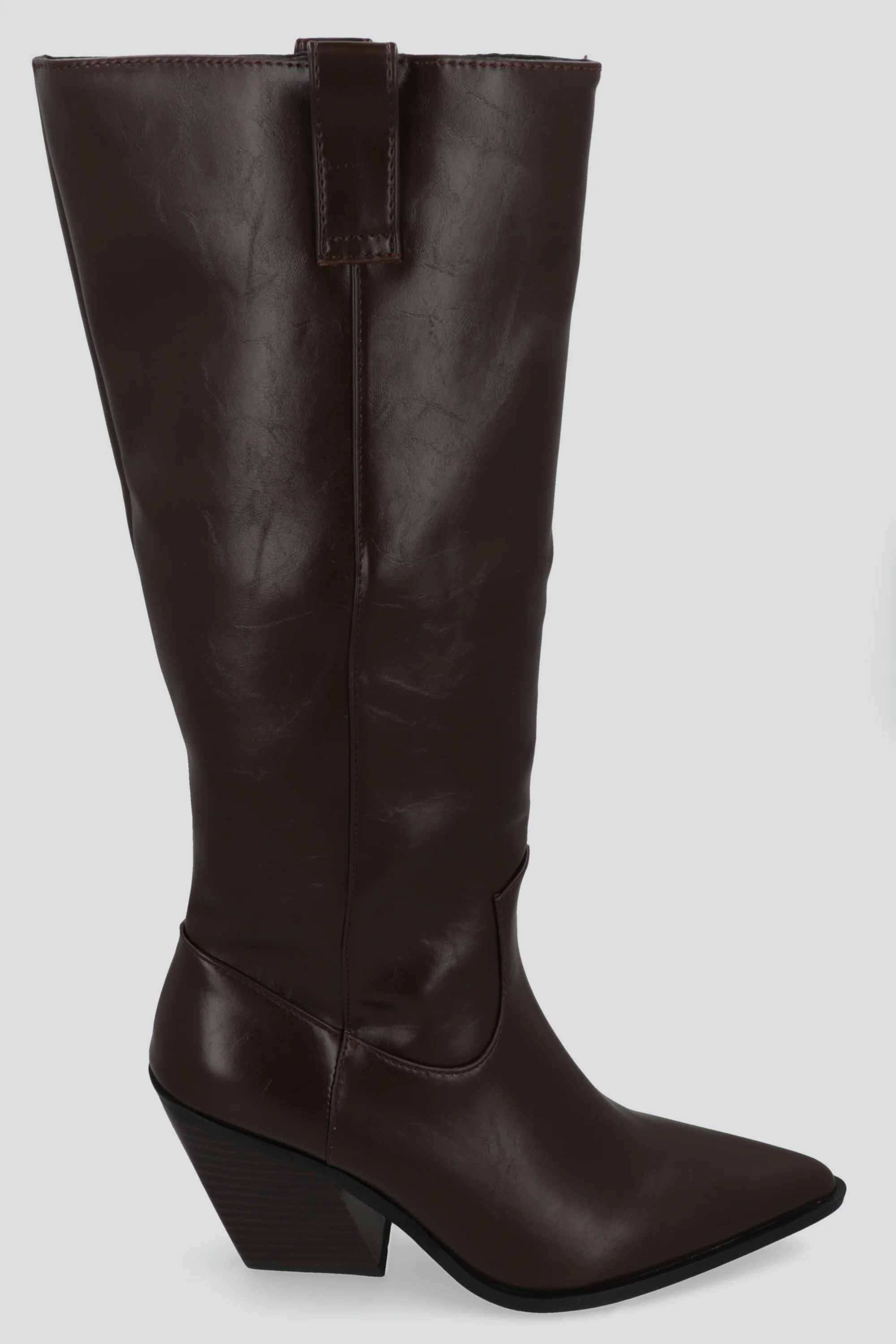 Bota vaquera lisa
