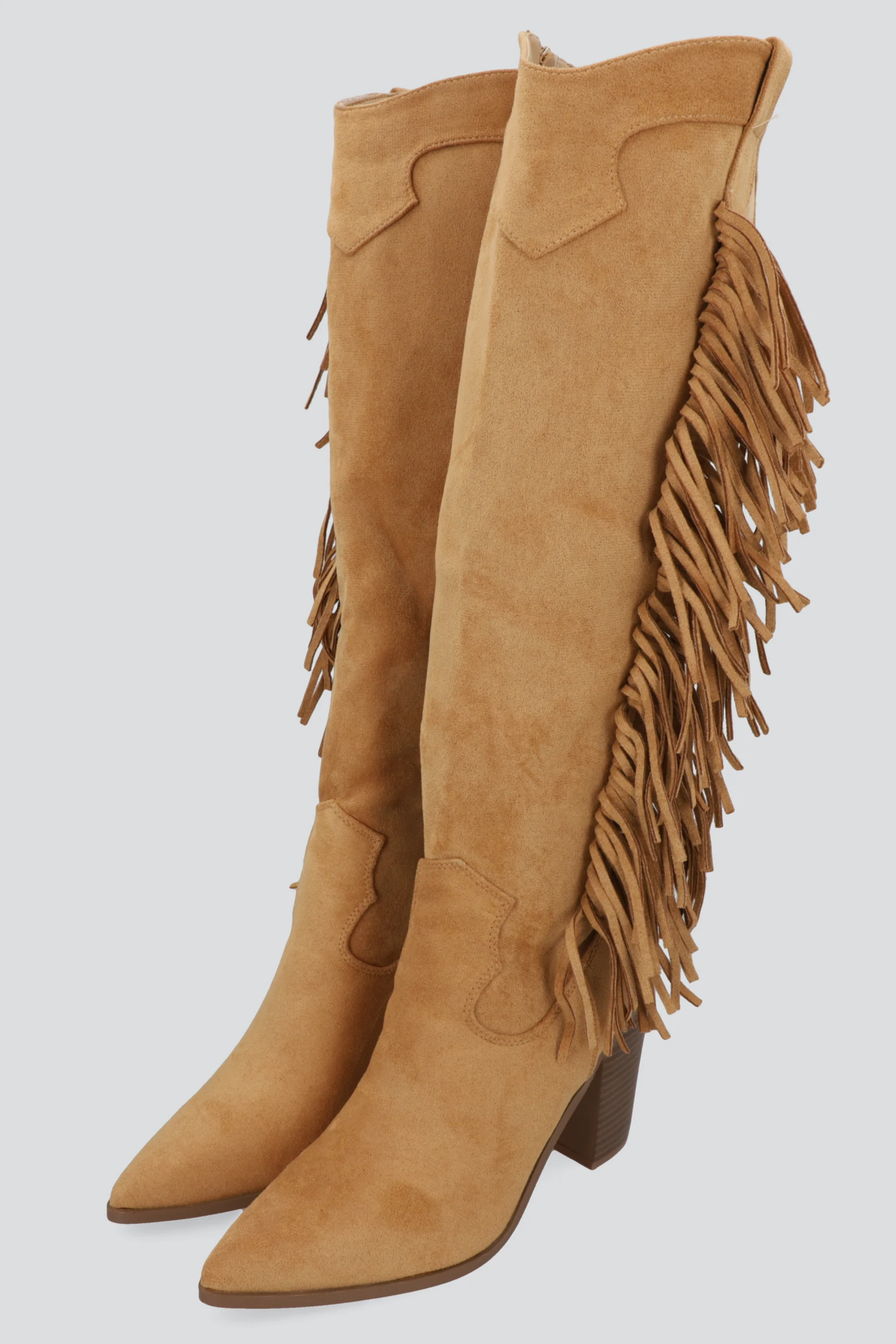 Bota vaqura gamuzina flecos - Image 2