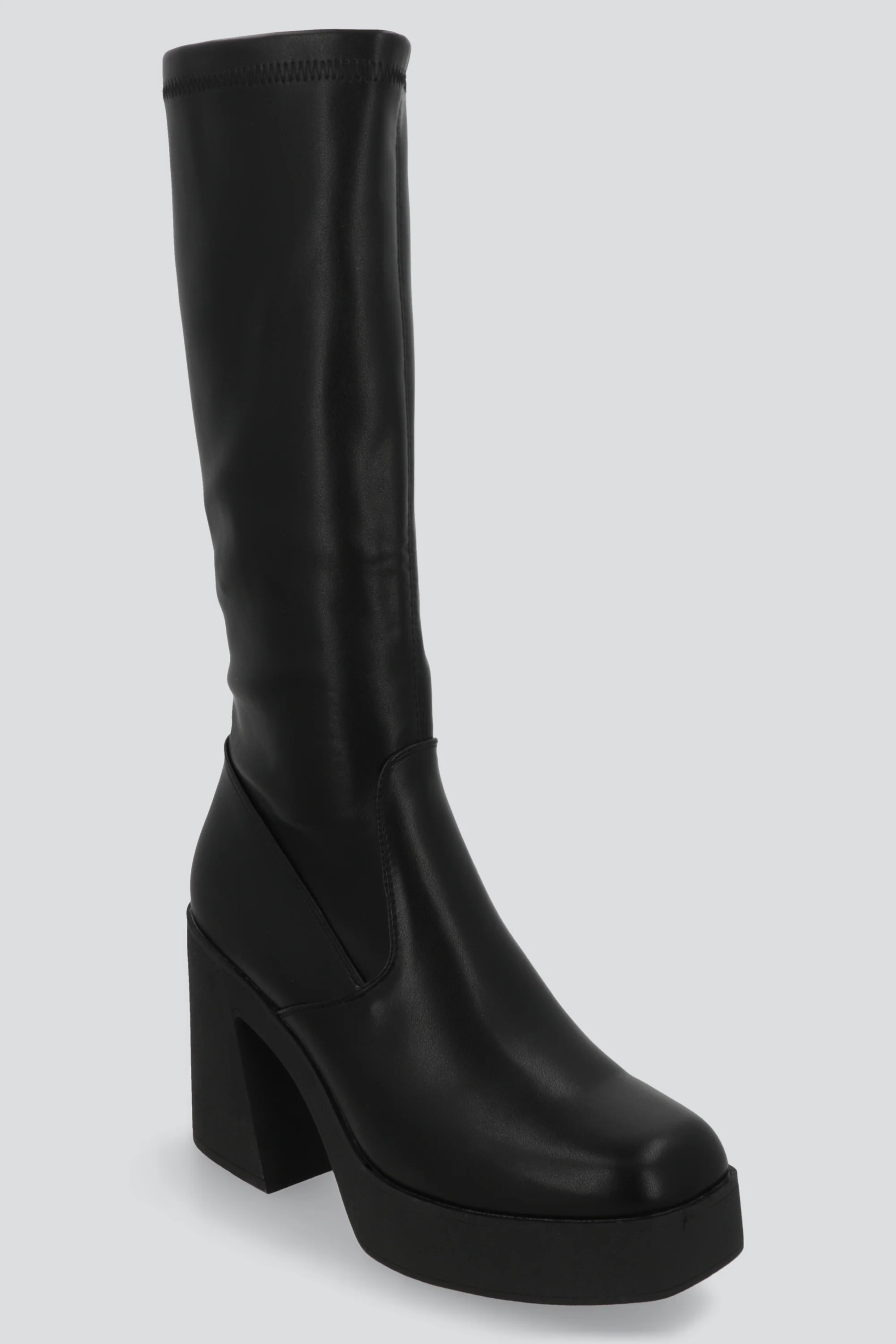 Botas ajustadas tacón ancho - Image 5