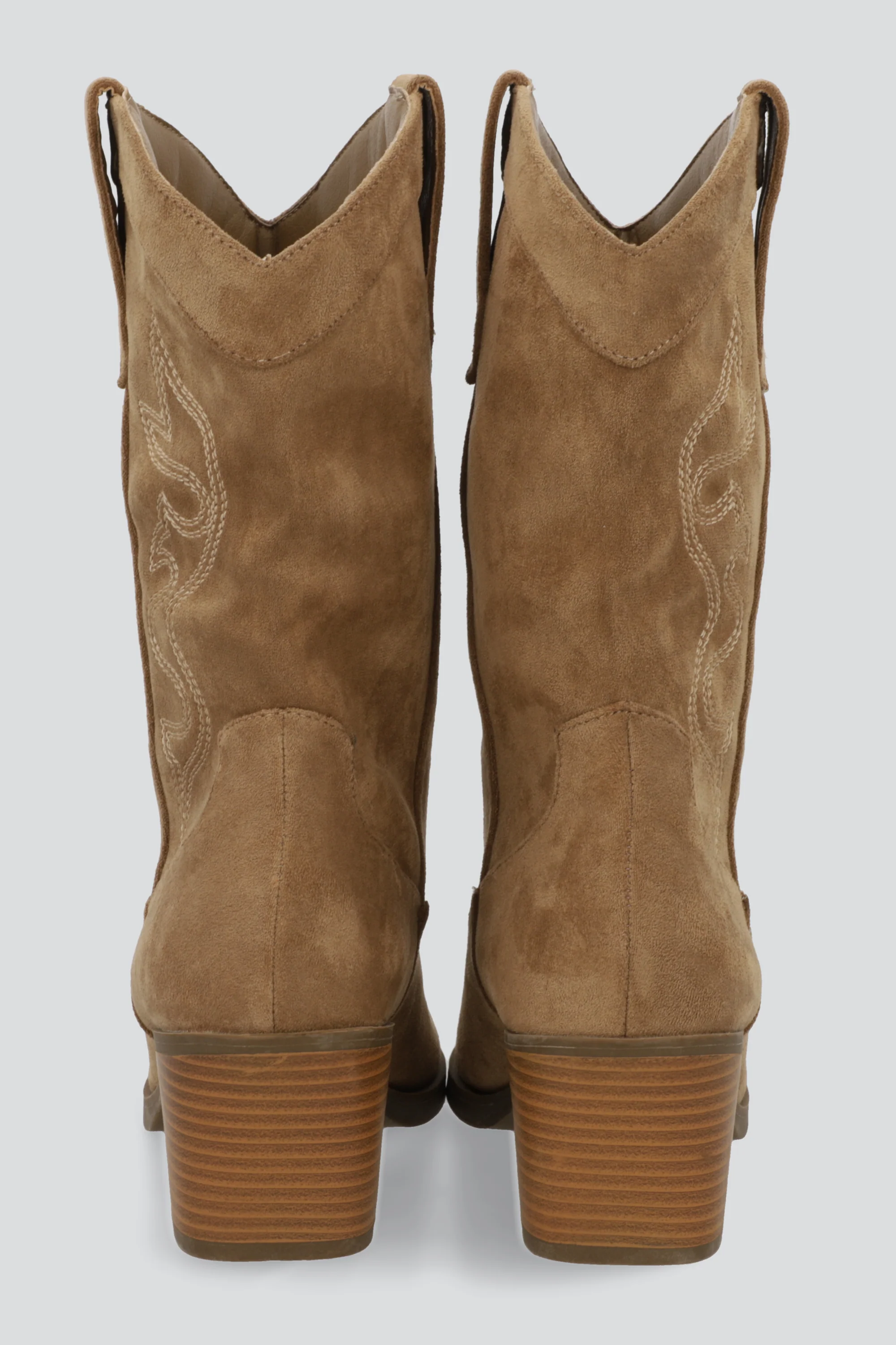 Botín vaquero midi bordados - Image 5