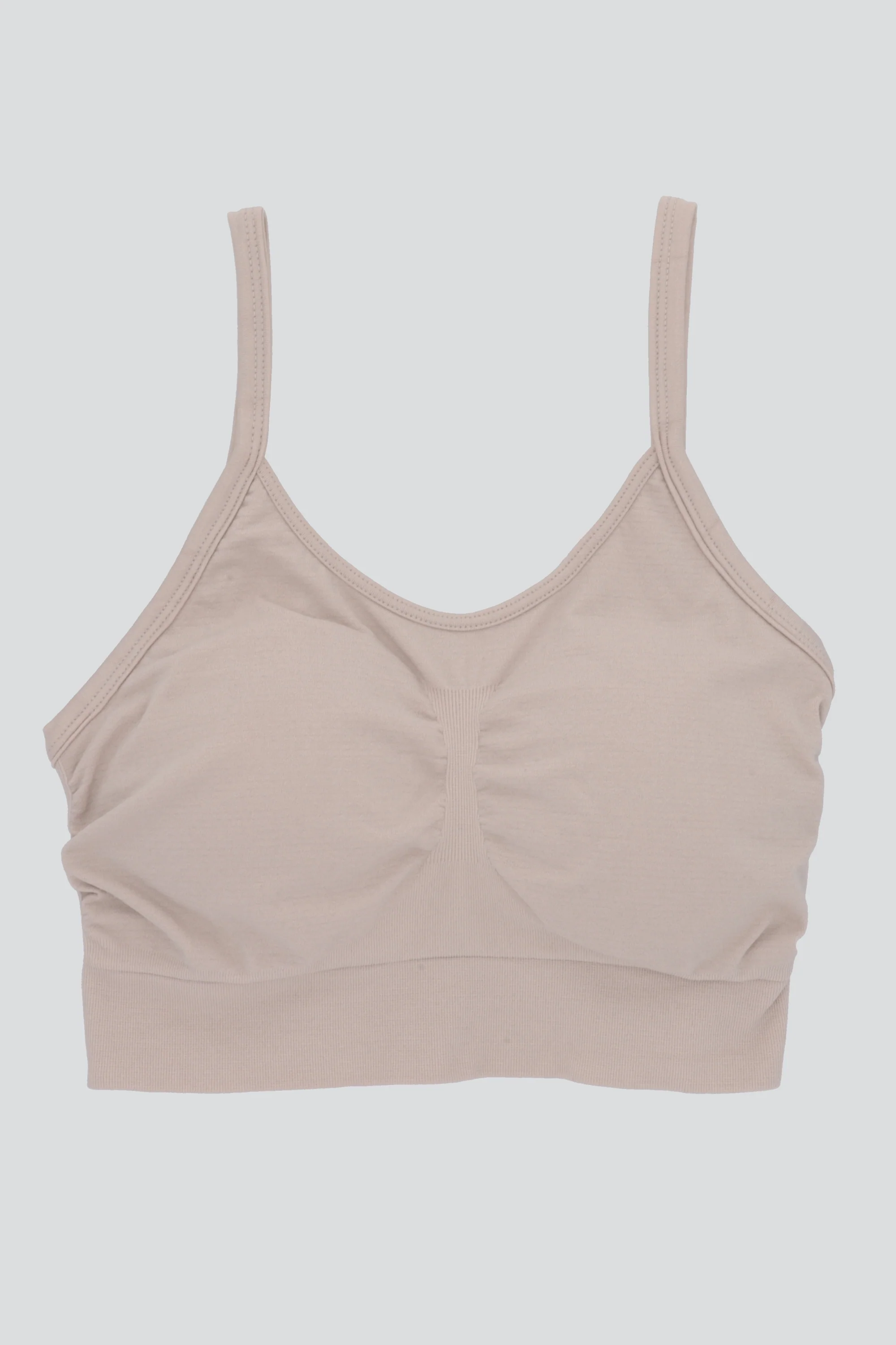 Bralette copas fruncido