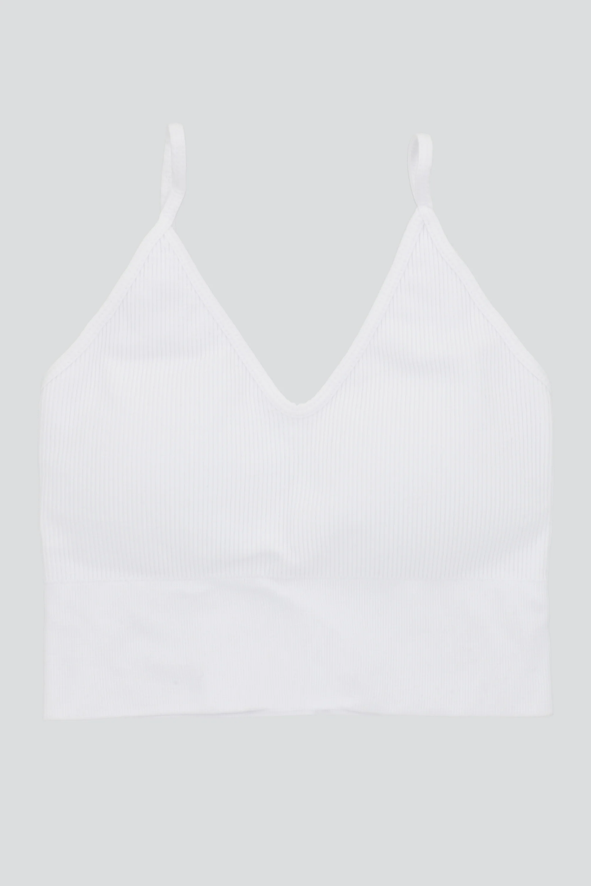 Bralette rib tirante delgado